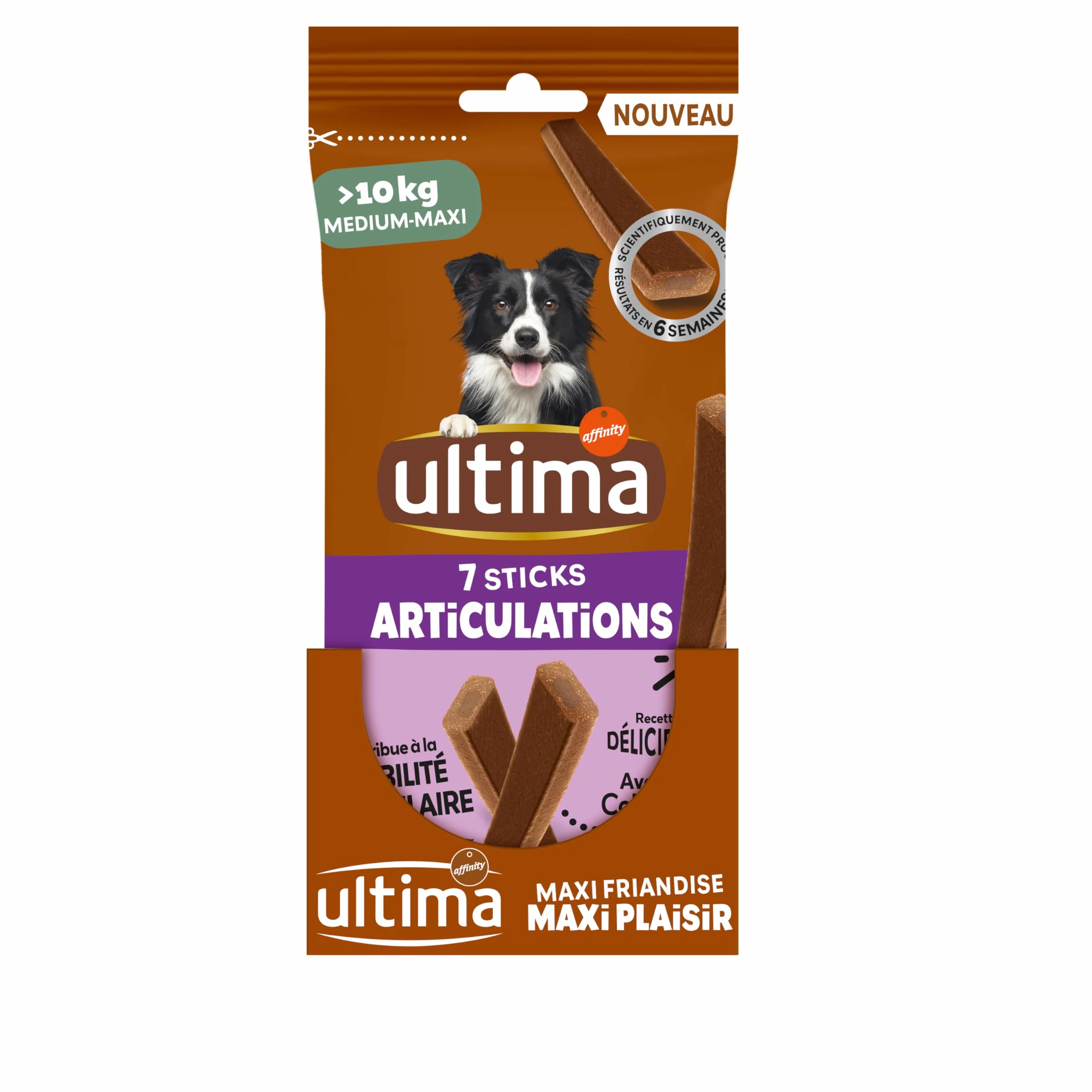 Ultima Dolcetti per cani adulti Medium & Maxi - Articolare: Lotto di 14 x 7-98 Sticks