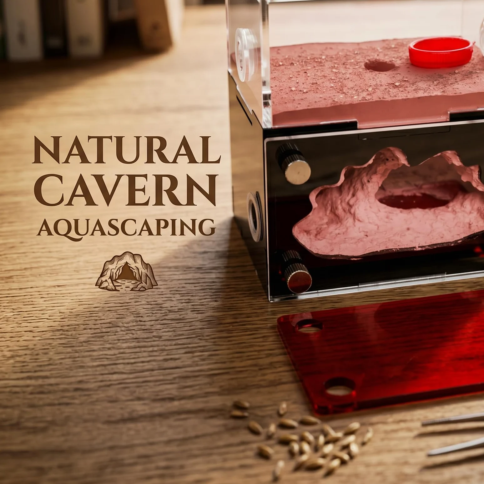 Formicarium - Kit Habitat per Ant Farm, per osservazione del comportamento, terrario educativo per adulti e bambini