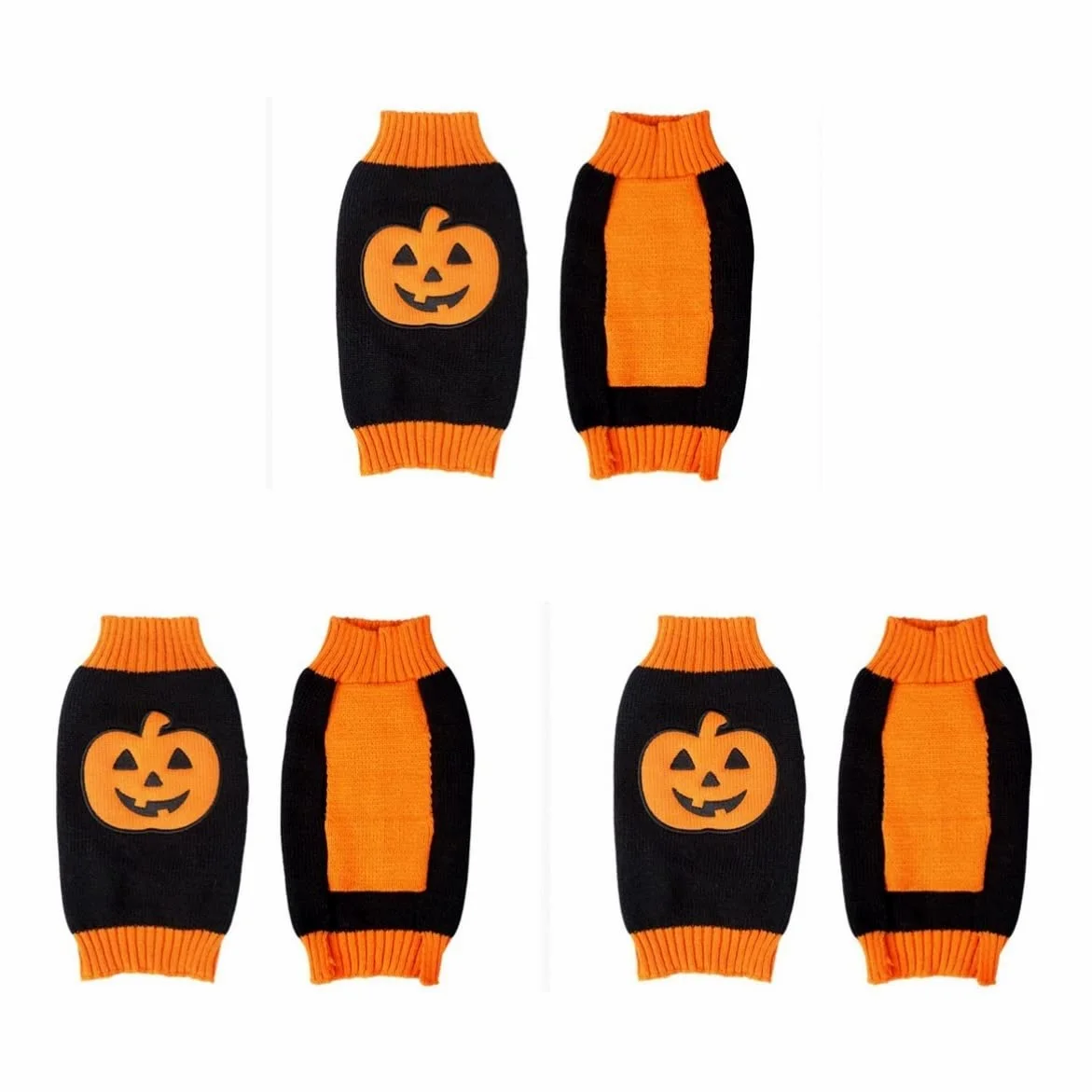 Mipcase Costume Cane Halloween 3 Pz Arredamento di Halloween Maglione per Cani da Compagnia Piccolo Maglione Cane Domestico Costume