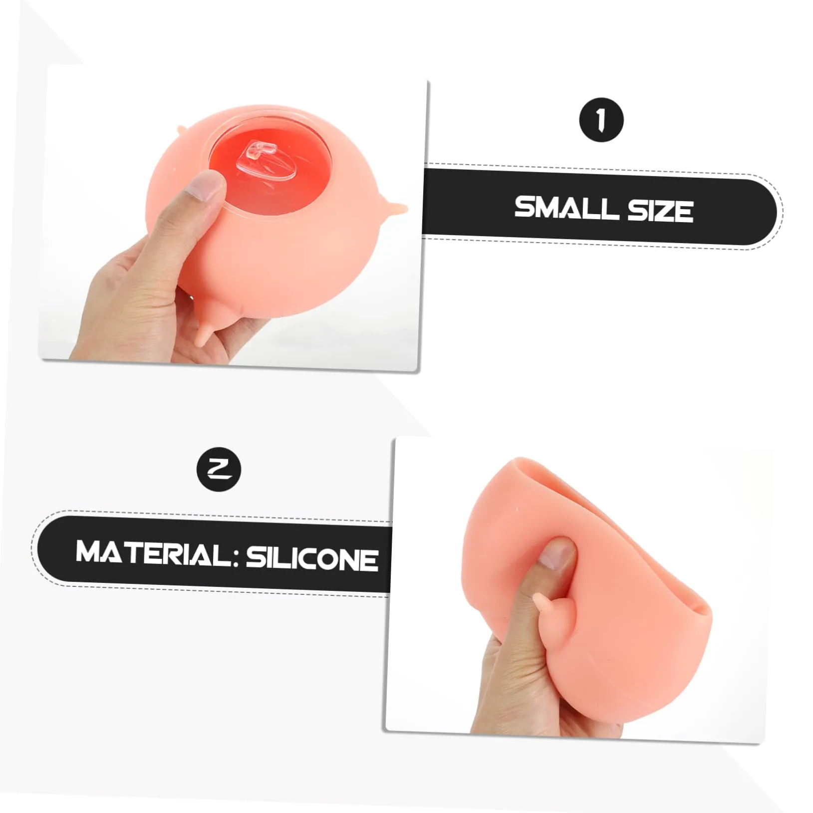 Biberon Leggero e Facile da Pulire per Piccoli Animali in Silicone per Allattamento Accessorio per L'addestramento dei Cuccioli