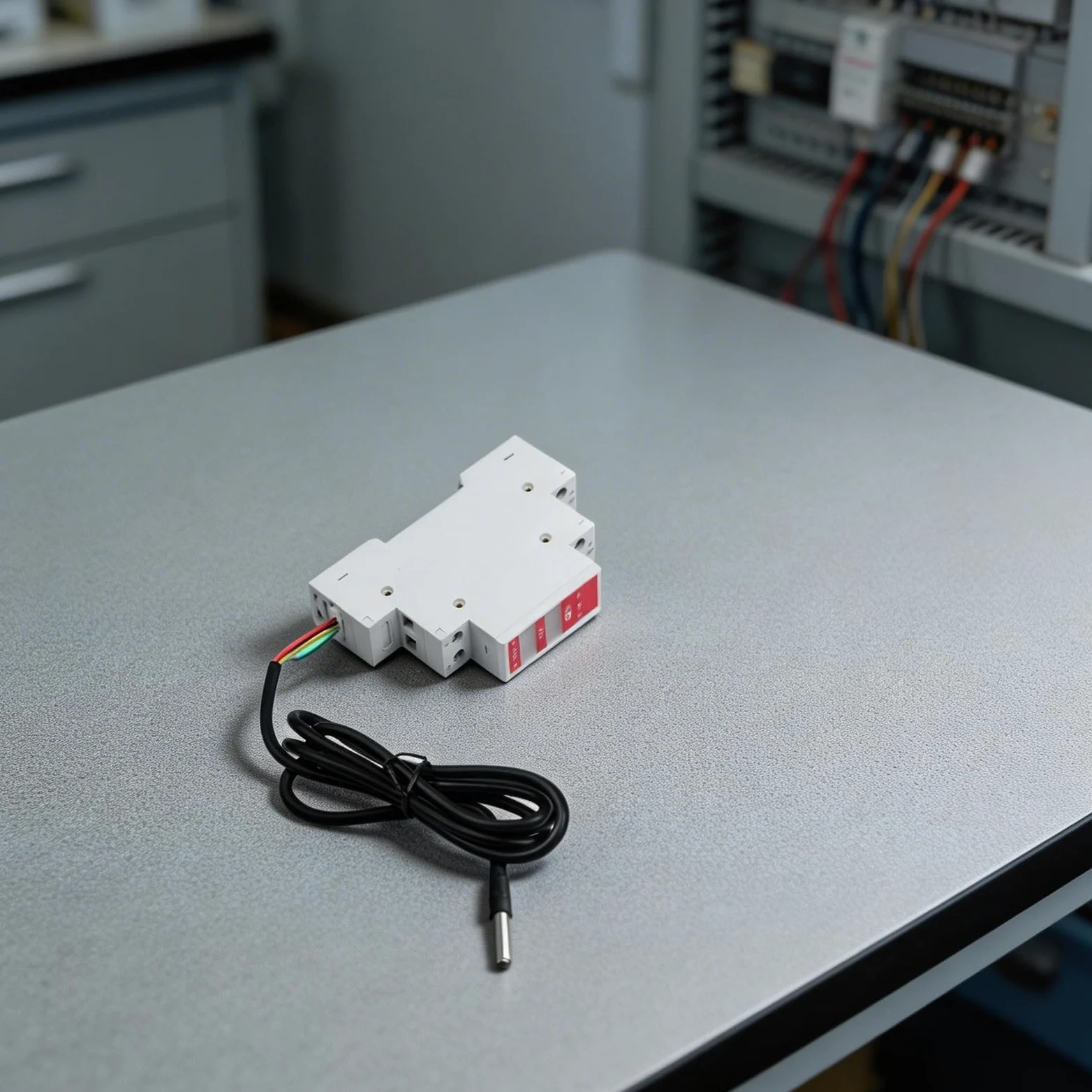 Display digitale Termostato regolatore di temperatura con sensore sonda Smart WiFi Relè per Tuya App Controllo dell'umidità programmabile per case Serra Acquario Automazione Sistema Whi