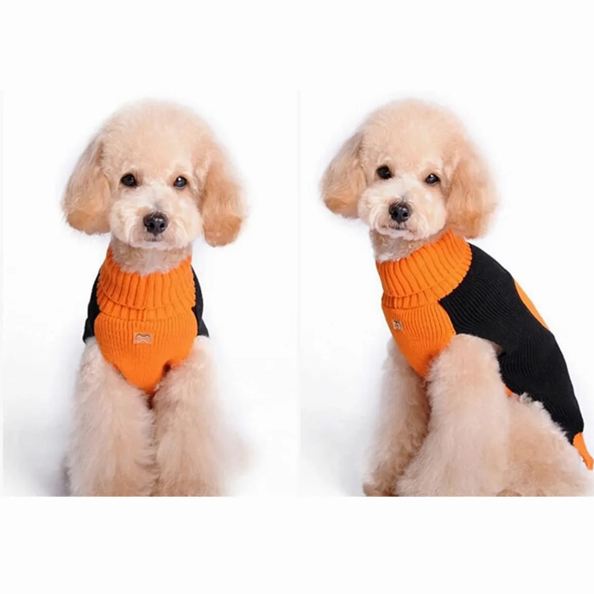 Mipcase Costume Cane Halloween 3 Pz Arredamento di Halloween Maglione per Cani da Compagnia Piccolo Maglione Cane Domestico Costume