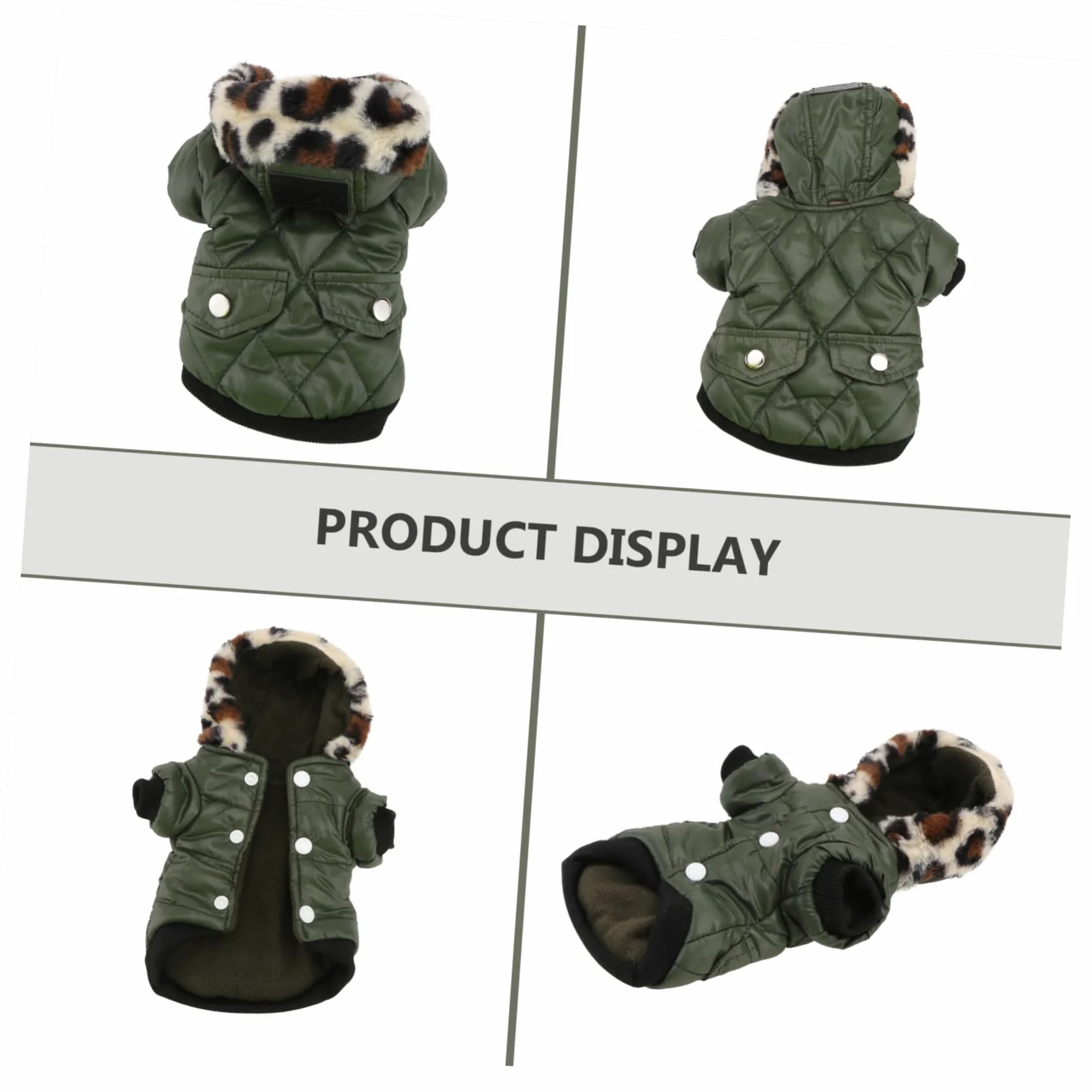 BESPORTBLE 2 Pz Vello Di Cane Felpe Con Cappuccio Per Animali Domestici Felpe Per Cani Abbigliamento Monopezzo Cucciolo Abbigliamento Per Cani Gilet Per Cani Animale Domestico Invernali