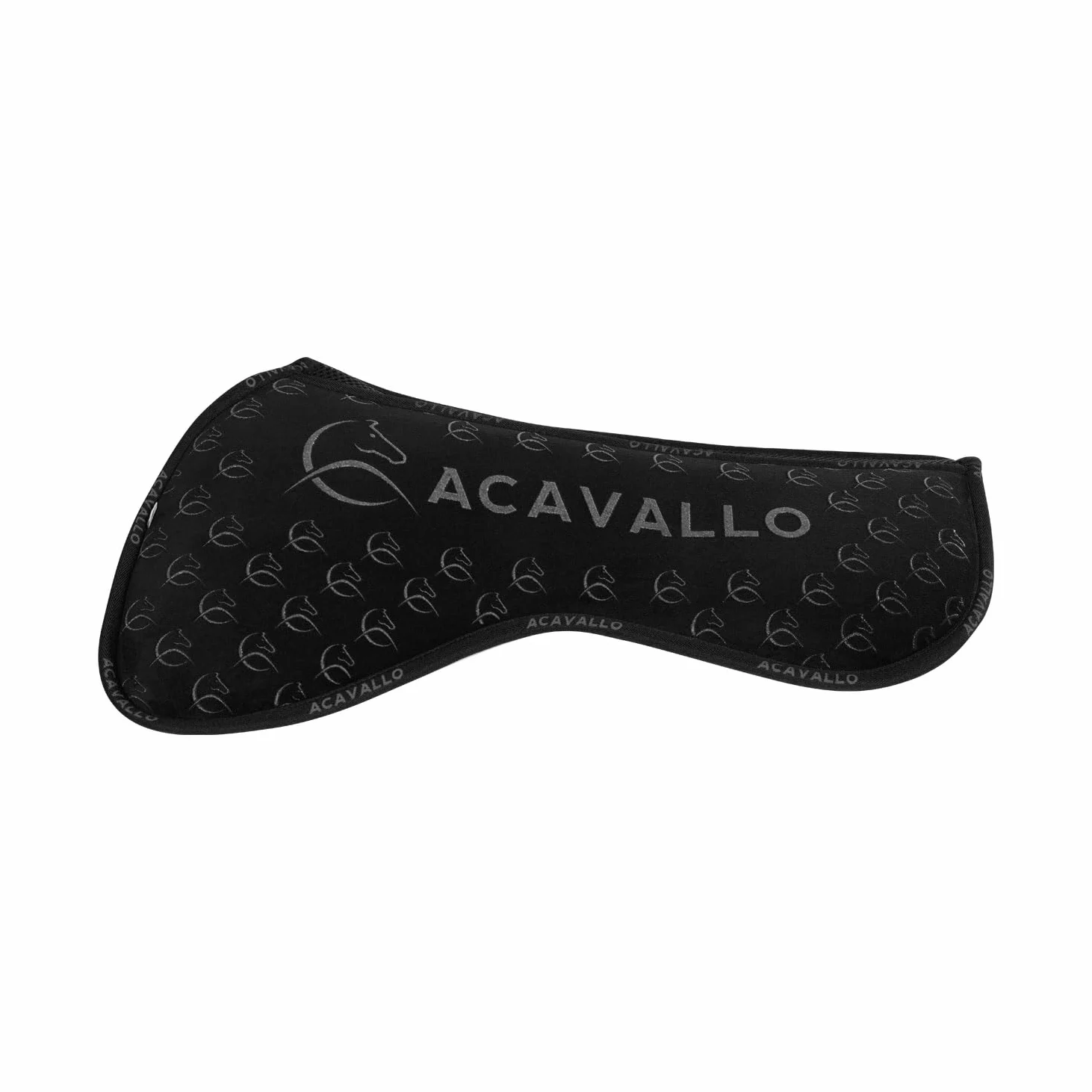Acavallo SALVAGARRESE Close Contact & Memory Foam Mezzo Pad Grip System in Silicone Nero L