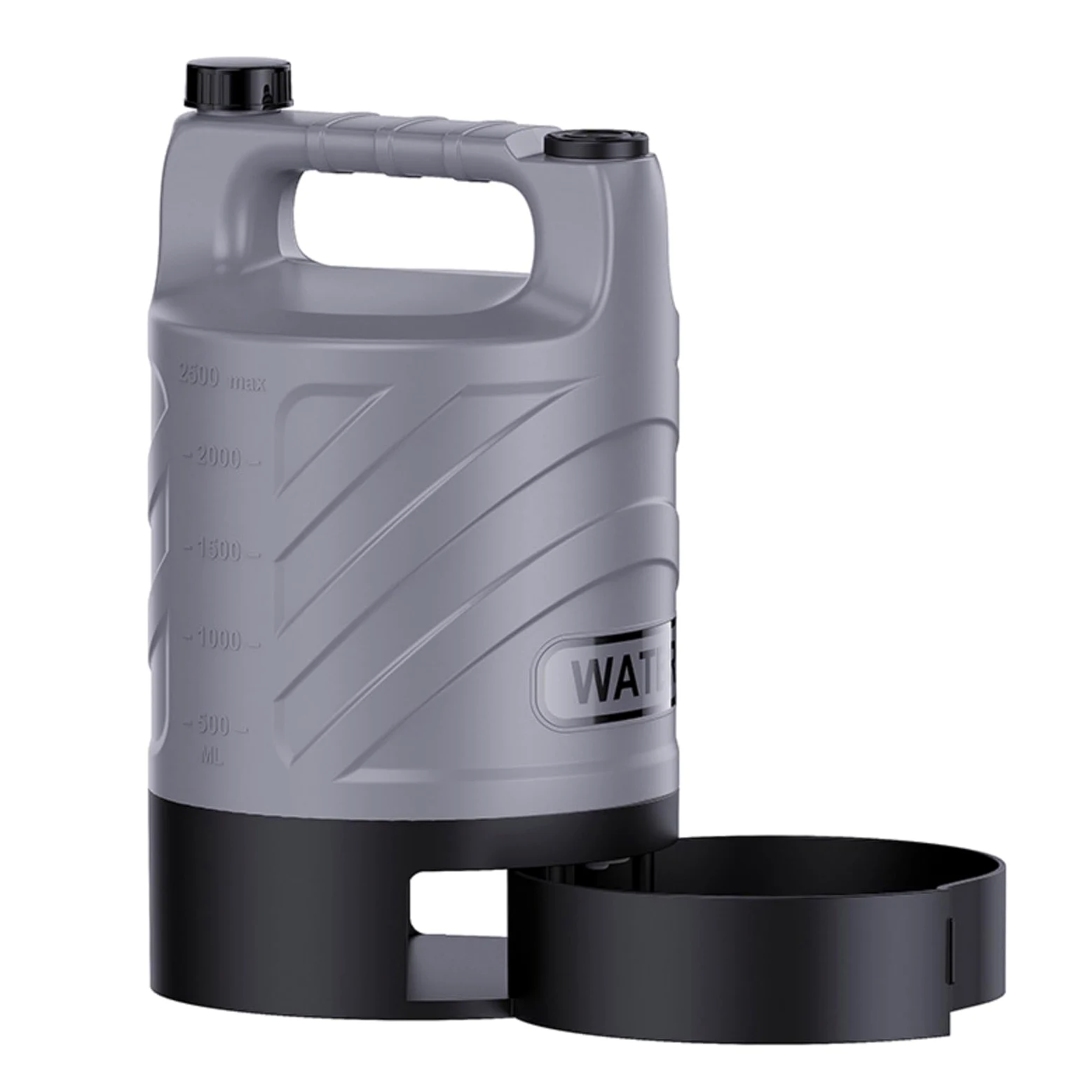 kowaku Borraccia per Cani 25l Portatile con Ciotola Ribaltabile Dispenser a Pressione Rapido Chiusura Sigillante Antigoccia Maniglia Trasporto Adatta a, Borraccia Sportiva Con Bocca Piccola Da 2.5L
