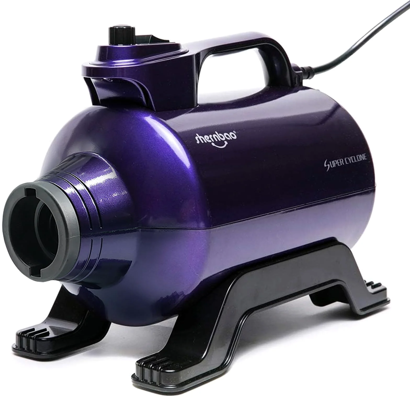 shernbao Soffiatore per Cani 5.0HP Asciugacapelli per Uso Privato e Professionale (Viola)