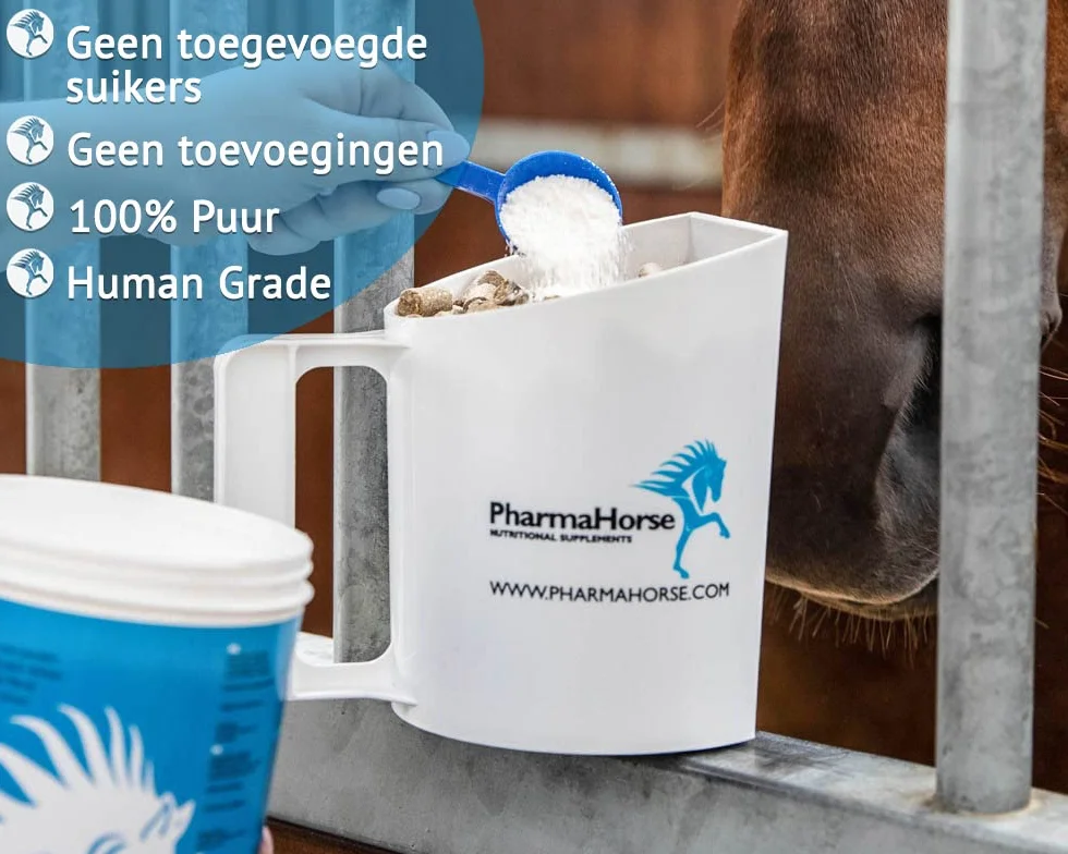 PharmaHorse Vitamina E Eccellente | Sistema Immunitario Naturale | con Selenio | Alto Dosaggio | 3000 Grammi
