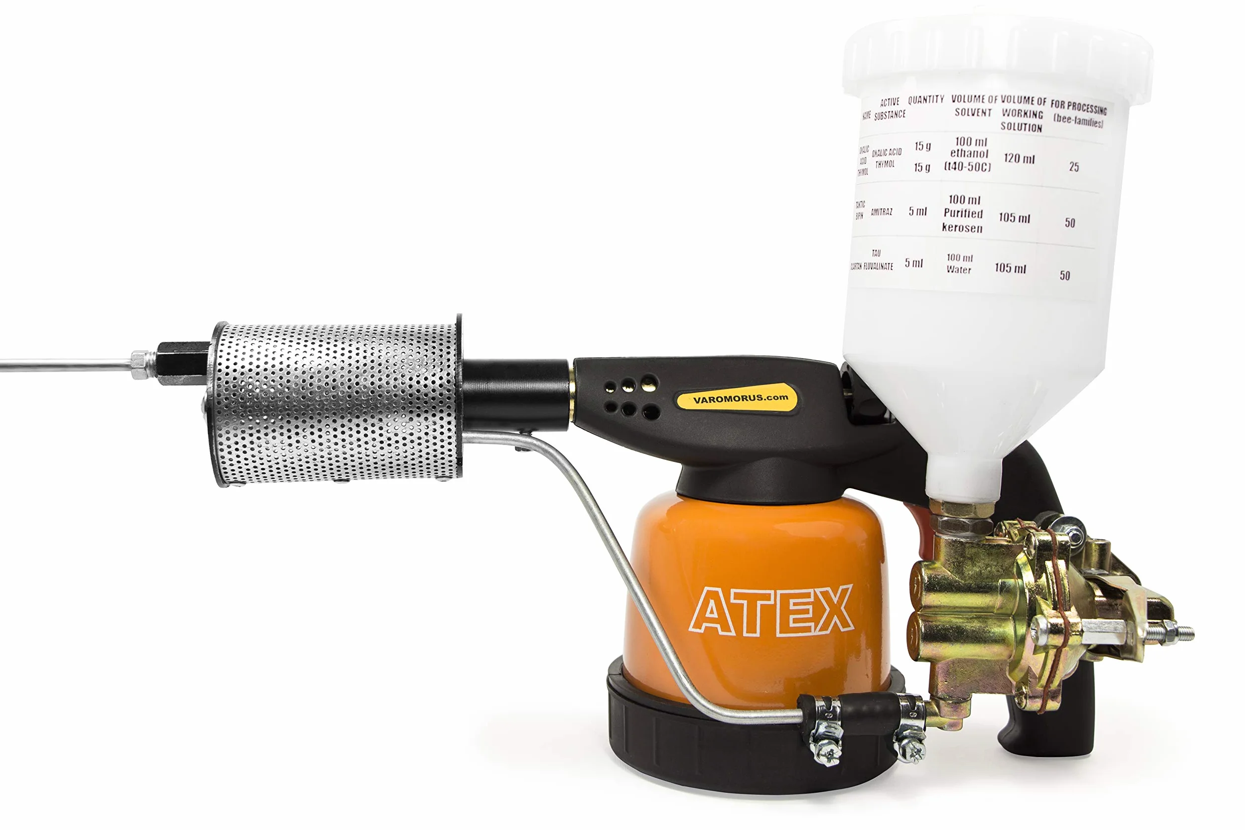 Varomorus Varomor fumo Fogger vaporizzatore Evaporatore trattamento Bee Varroa acari ricambio