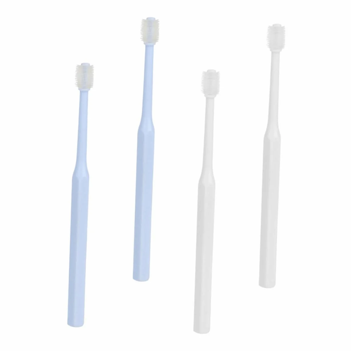 YARNOW 2 Set Di Spazzolino Da Denti A Doppia Faccia Spazzolino Da Denti Per Animali Domestici Per Gattini E Cuccioli Design Portatile E Confortevole 4 Pezzi * 2