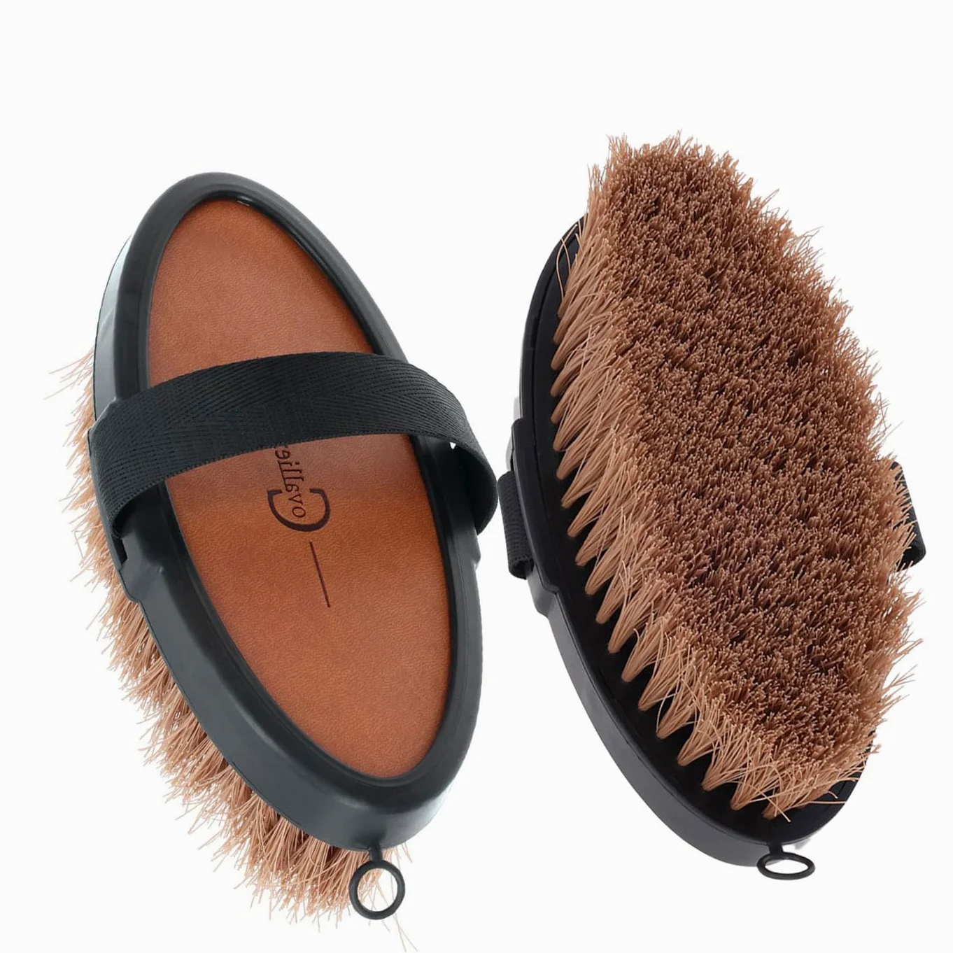 Covalliero - Set per la cura del cavallo, 7 pezzi con custodia per la pulizia – Spazzole, Striegel & Raschietto per la cura dei cavalli, set completo per pelliccia, criniera e zoccoli | incluso