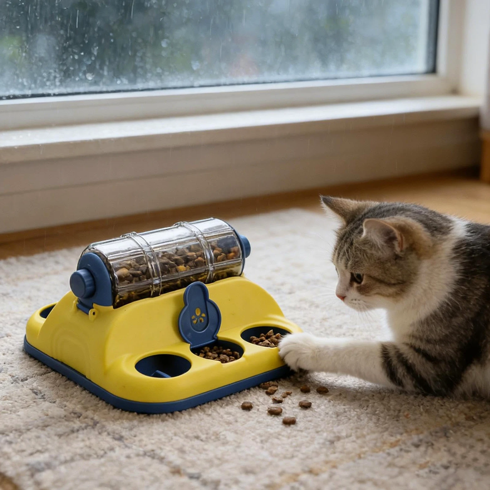 Generico Puzzle per Cani Giochi Mentali Divertenti A | Giocattoli Arricchimento per Cani con Dispensatore Premi Per Gatti Cuccioli Noia Addestramento Compleanno Natale