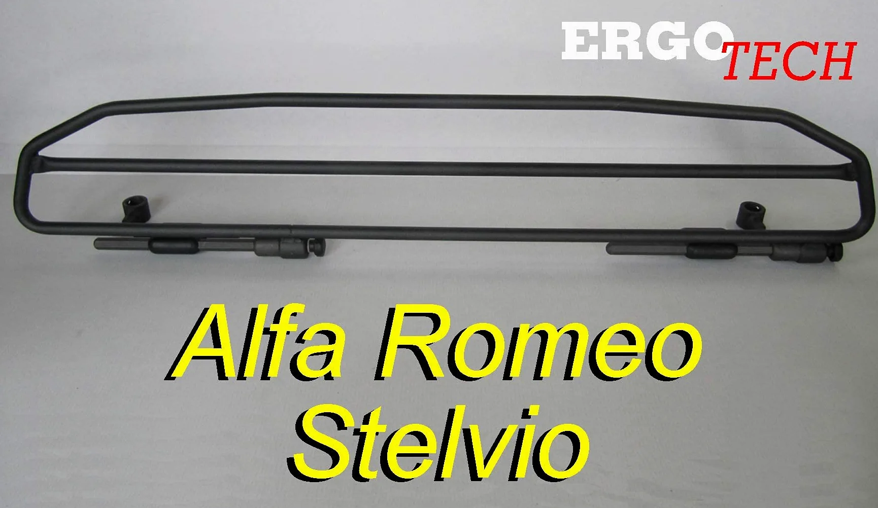 ERGOTECH Divisorio Griglia Divisoria per Alfa Romeo Stelvio, RDA65HBG-2HXXS8, per Trasporto Cani e Bagagli