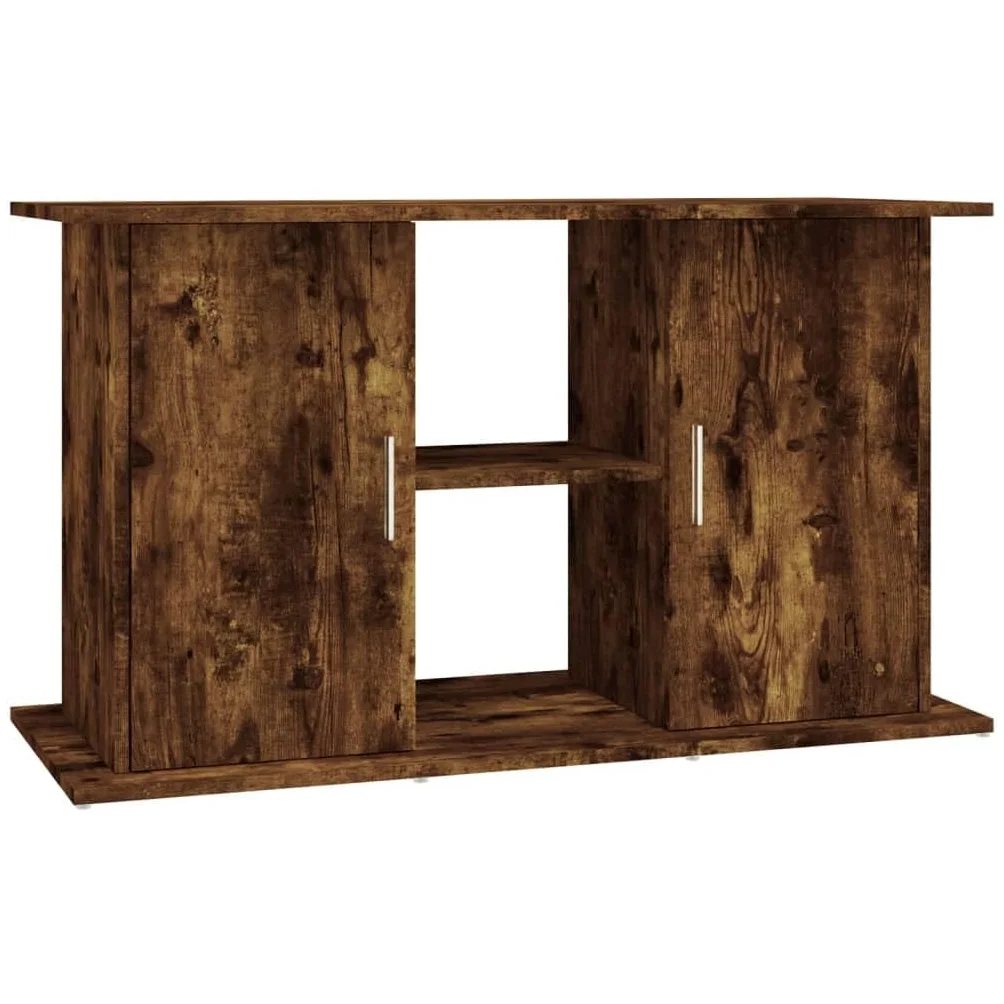 Generico Supporto Acquario 101x41x58 cm in Legno Multistrato Rovere Fumo,Marrone,27.82kg,833612