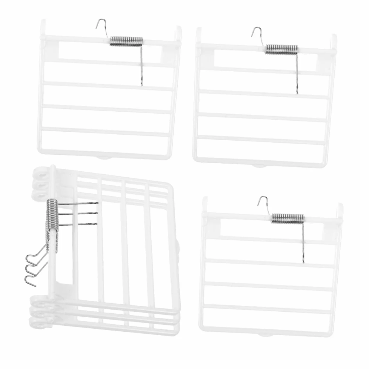 6Pezzi Porte per Gabbie per Uccelli Accessori per Gabbie Facile Installazione e Sicurezza Ottimale Compatibile con Diverse Specie Uccelli Sostituzione