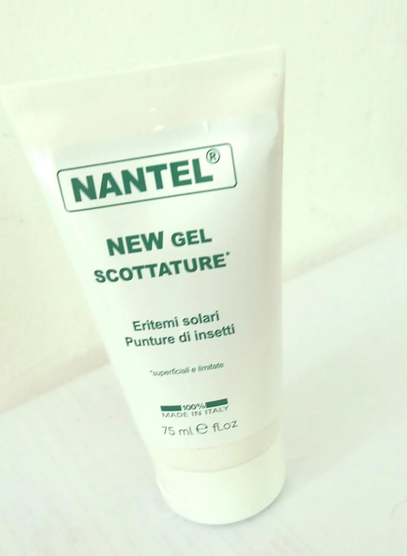 01 NEW GEL SCOTTATURE NANTEL/ 01 NEW GEL CONTUSIONI NANTEL /01 NEW SPRAY SCOTTATURE NANTEL