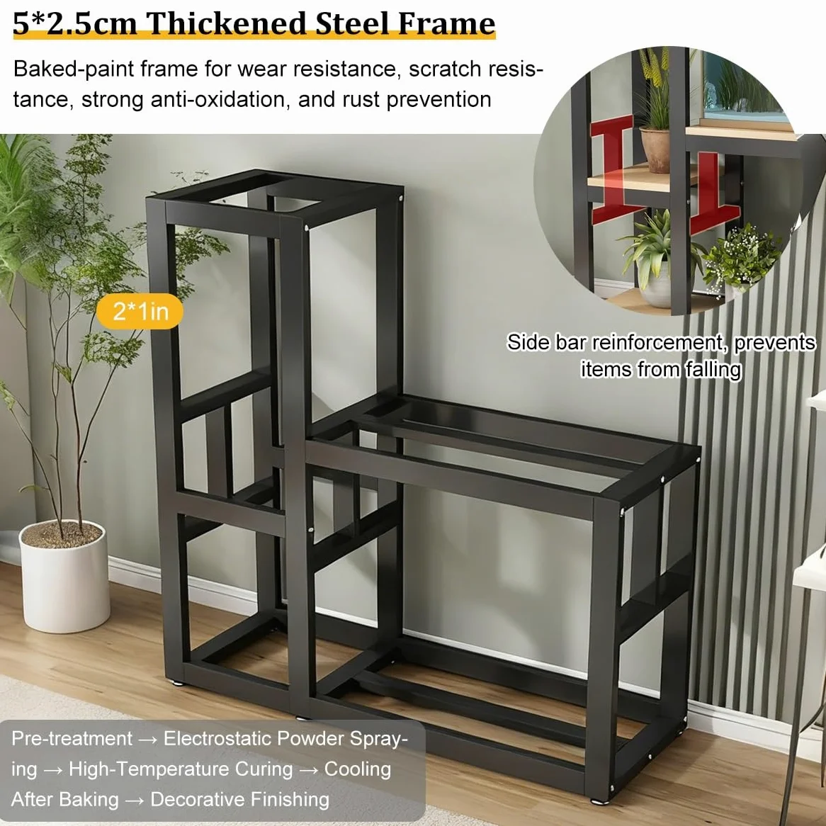 Supporto per Acquario in Legno Massello per 200L Mobile Acquario a Due Ripiani Supporto Robusto per Rettili Scaffale Portaoggetti Multifunzione per Casa Ufficio Studio(White,LxH90x40cm/35x16)