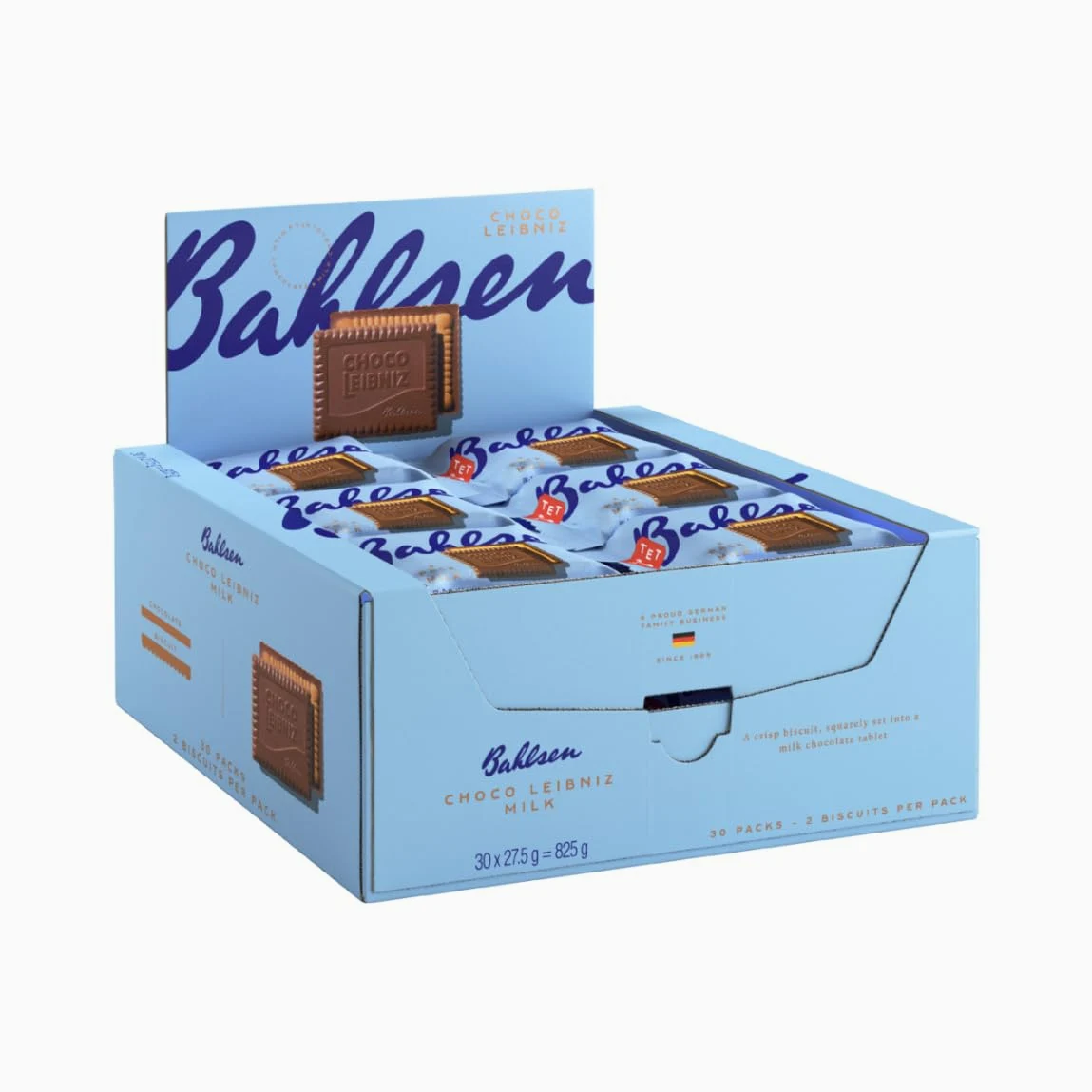 BAHLSEN-CHOCO LEIBNIZ MILK (30pz)