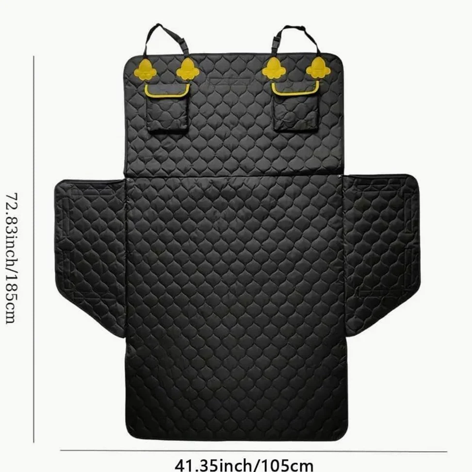 Telo Bagagliaio Auto per Cani per BMW 1er M140i 118i 120i 125i M135i 116i 135is 120d 120d 135i, Cani Tappetino Bagagliaio Auto Telo Antiscivolo Impermeabile Anti Rughe Auto Accessori