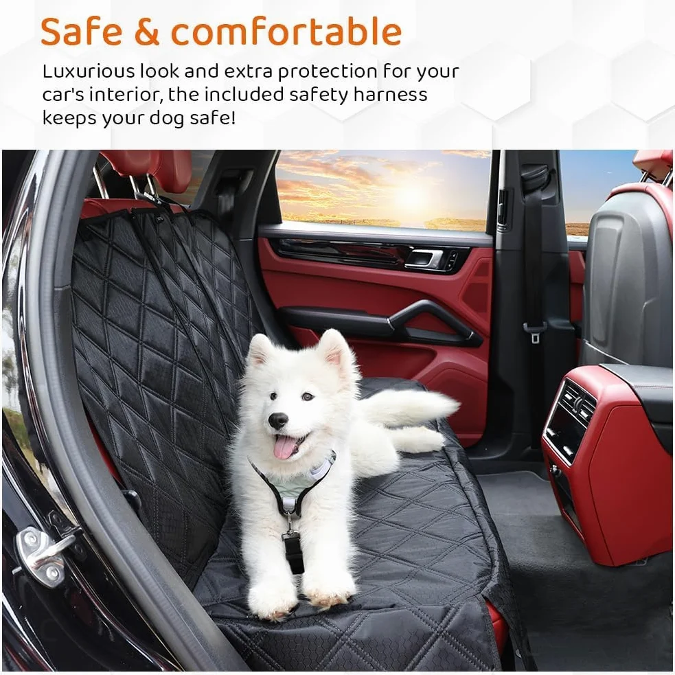 Coprisedile Auto per Cani per Peugeot Boxer 2006-2014, Coprisedile Posteriore Auto per Cani Impermeabile Protezione della Fodera