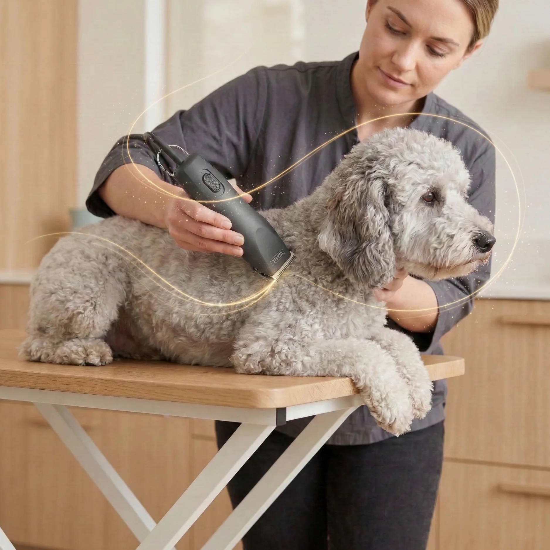 Agrarzone Edition Wahl Max 50+ tosatrice cani e gatti - Potente e silenziosa con 2 velocità, Set rialzi incluso - Moser Max 50 ideale per tutti i tipi di pelo, Professionale e made in Germany