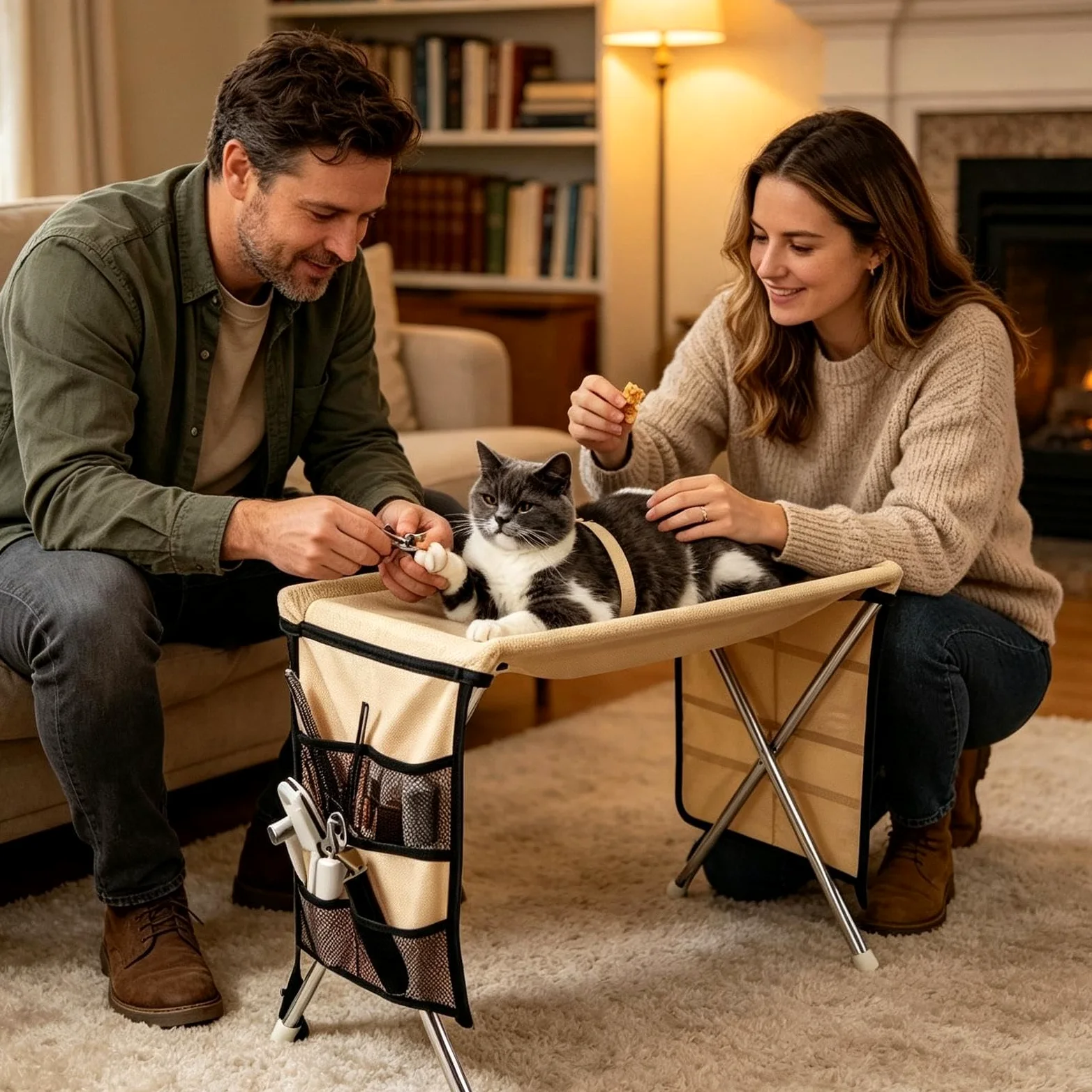 Tavolo Da Toelettatura Per Cani Di Supporto Traspirante E Smontabile | Amaca Toelettatura Cani Per Cuccioli Gatti Bagno Doccia Lavaggio Rifinitura Taglio Tosatura Spazzolatura Salone