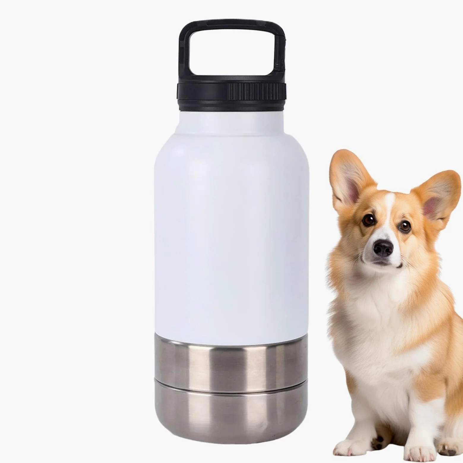 Borraccia Da Viaggio Cani Dispenser D'Acqua Portatile Da 1,52 L Per Cani | Borraccia Antigoccia Cuccioli Per Viaggio Appartamento Outdoor Road Trip Escursioni Campeggio Passeggiate Picnic Dormitor