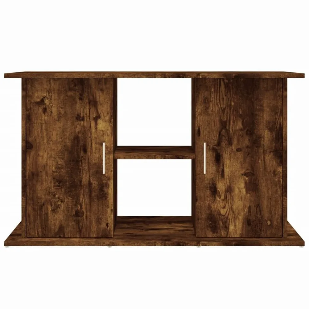 Generico Supporto Acquario 101x41x58 cm in Legno Multistrato Rovere Fumo,Marrone,27.82kg,833612
