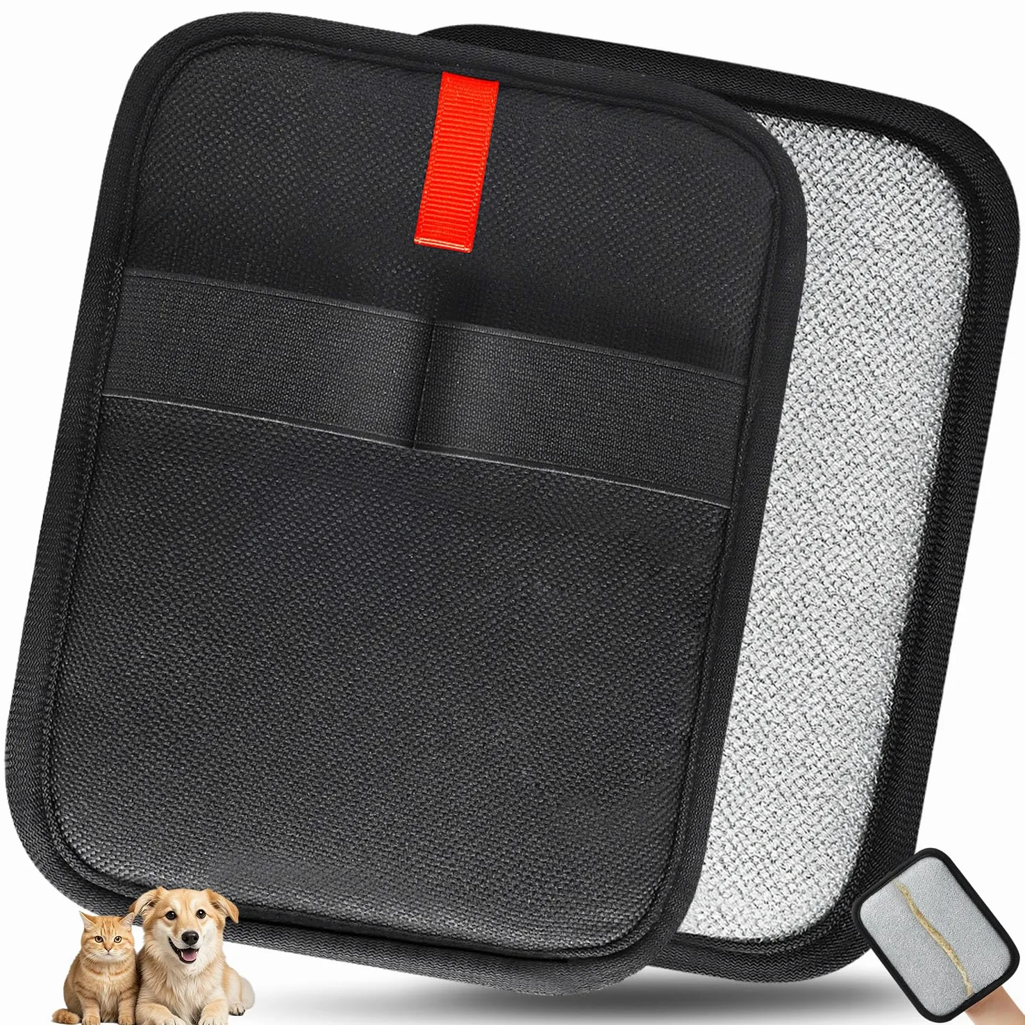 2 guanti elettrostatici per la rimozione dei peli di animali domestici, riutilizzabili, statici per la rimozione dei peli di animali domestici, gatti, cani, divani, mobili, tappeti, sedili