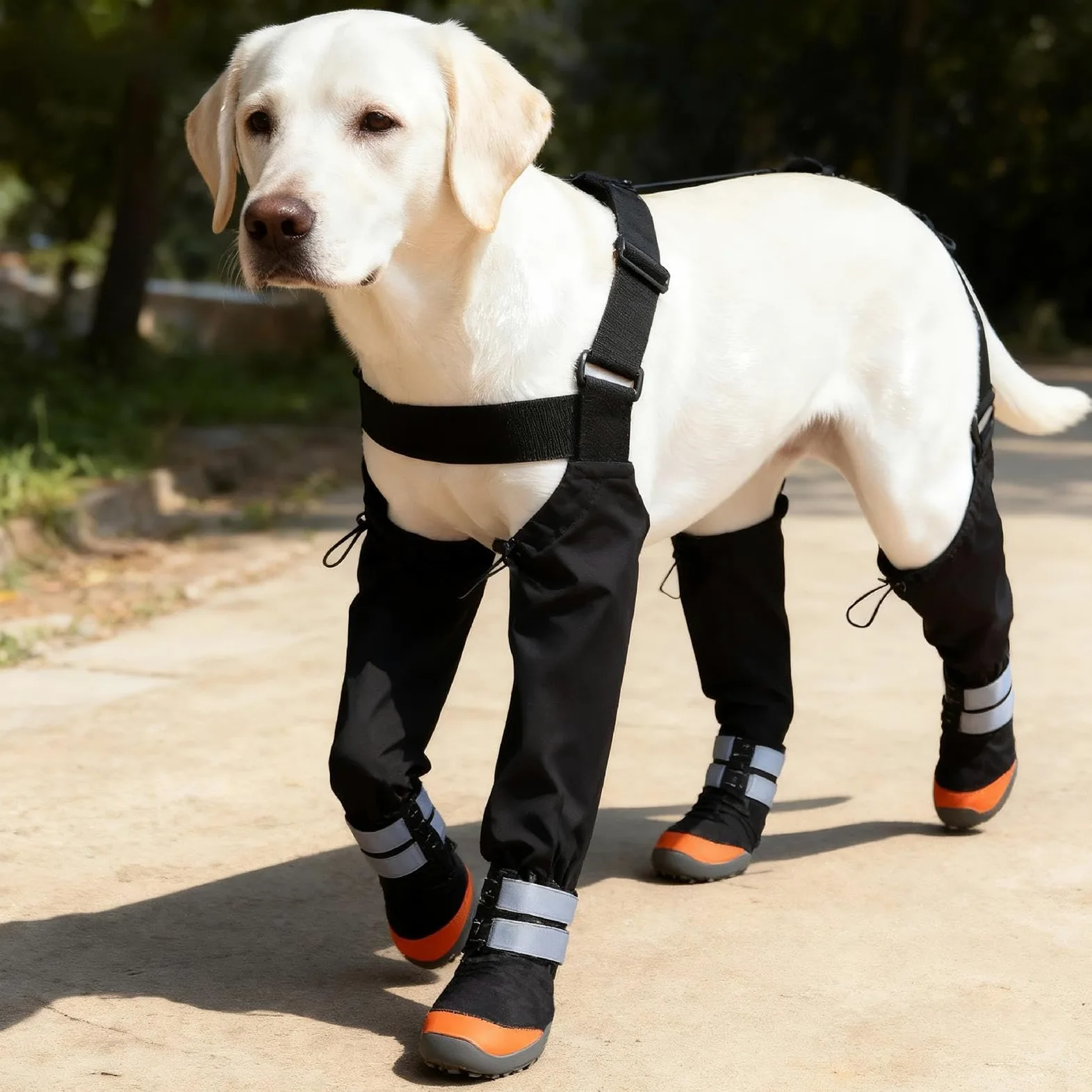 Stivaletti Regolabili per Cani Proteggi Zampe Impermeabili | Ideali per Cuccioli e Animali Domestici Per Zampe Cucciolo Clima Freddo Neve Inverno