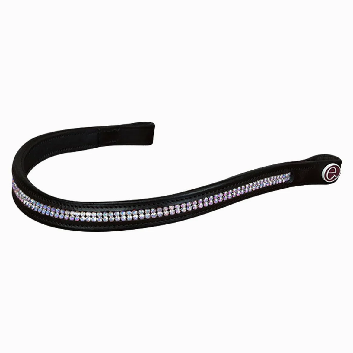 Frontalino Softy Amabel da Equitazione, Materiali Morbidi e Resistenti, Confortevole e Efficiente, Decorazioni di Pregio, Stile Unico