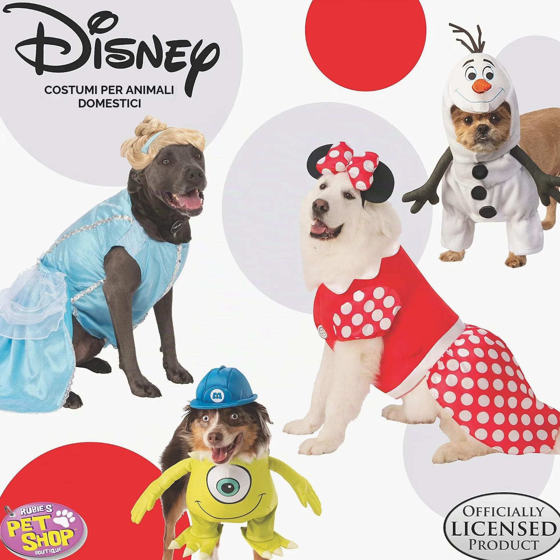 Rubie's Disney Lilo & Stitch – Stitch – Costume per animali domestici, XL come mostrato