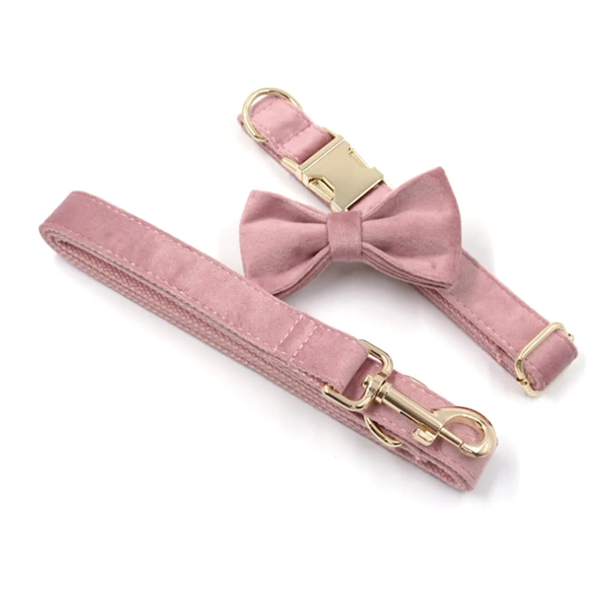 Morbido Guinzaglio Per Cani Guinzaglio per collare per animali domestici con fibbia in oro rosa Collare per collana confortevole Forniture per per cani morbido Antiscivolo Flexi(31-41cm)