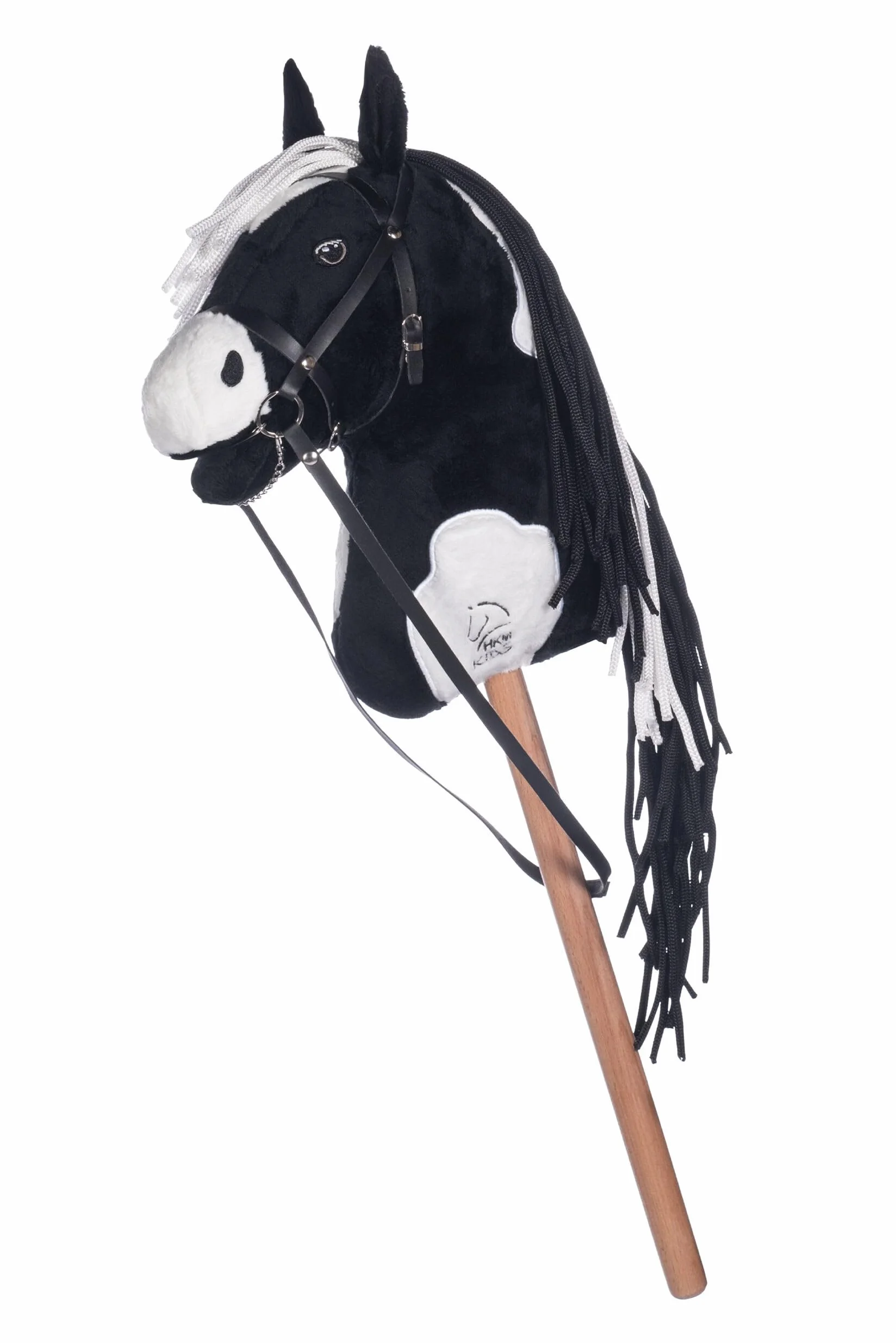 HKM Hobby Horse Cavallino Black/White One Size