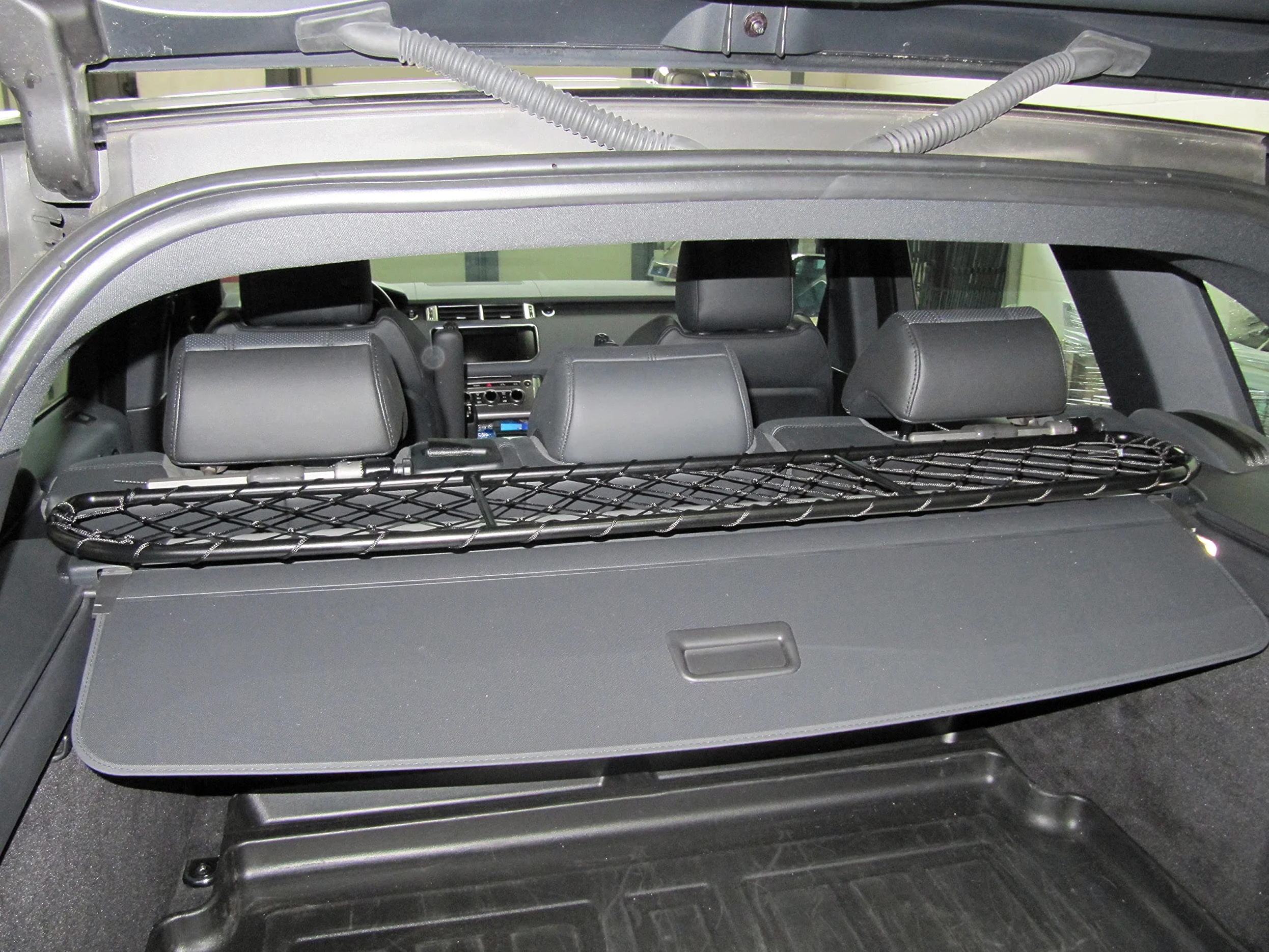 ERGOTECH Divisorio Griglia Rete Divisoria Compatibile con Land Rover Range Rover Sport (2013-2022) RDA65-XS16, per Trasporto Cani e Bagagli