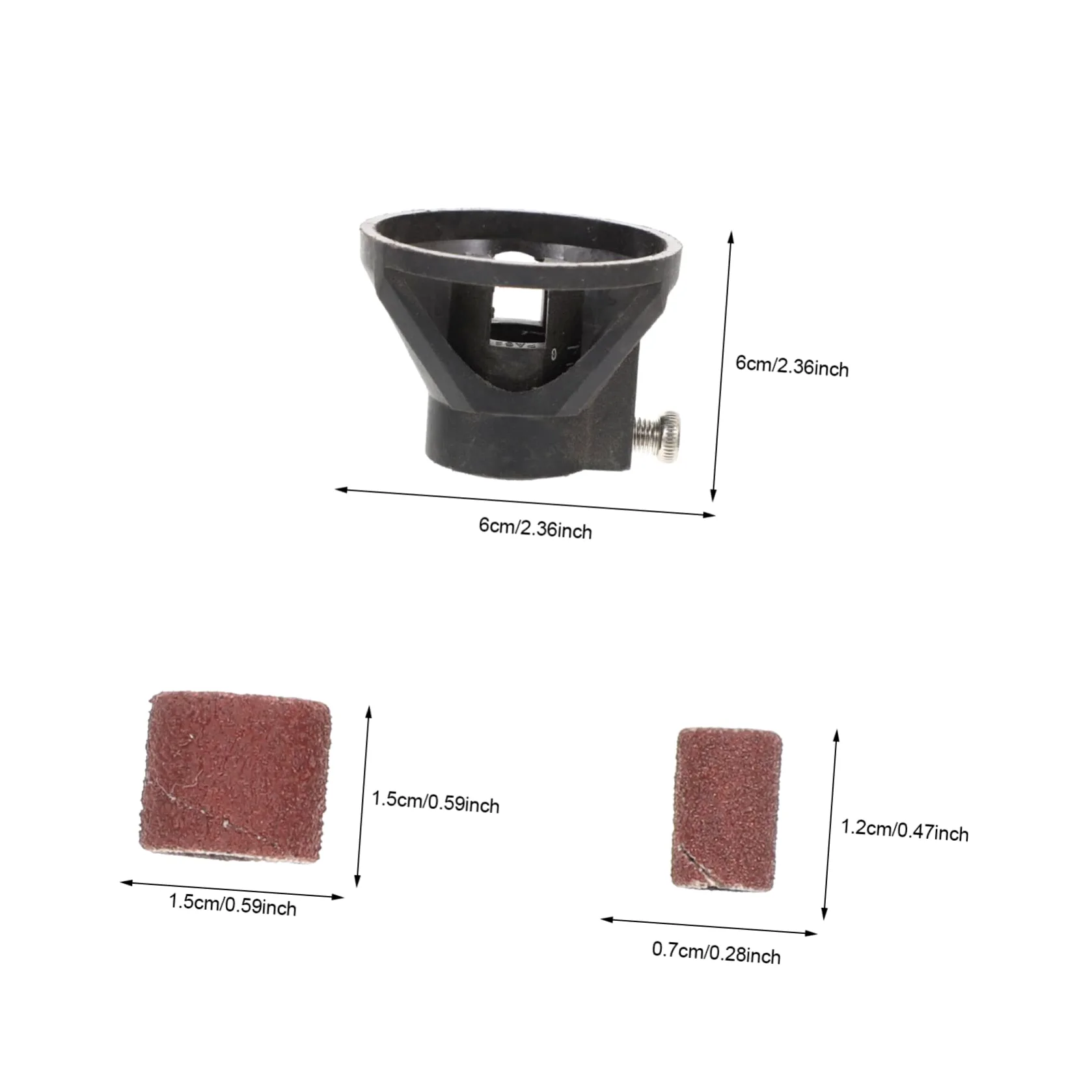 YARNOW 4 Set Cerchio per Lucidare Le Unghie Kit Smalto per Unghie per Animali Domestici Lucida Unghie per Gatti Strumenti per Unghie del Negozio di Animali Zampe di Cane Tela Abrasiva