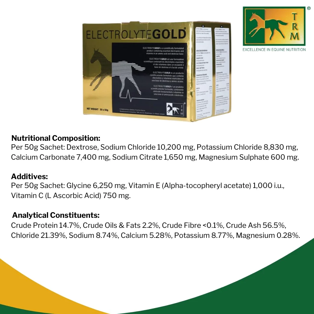 ELECTROLYTE GOLD 30X50GR