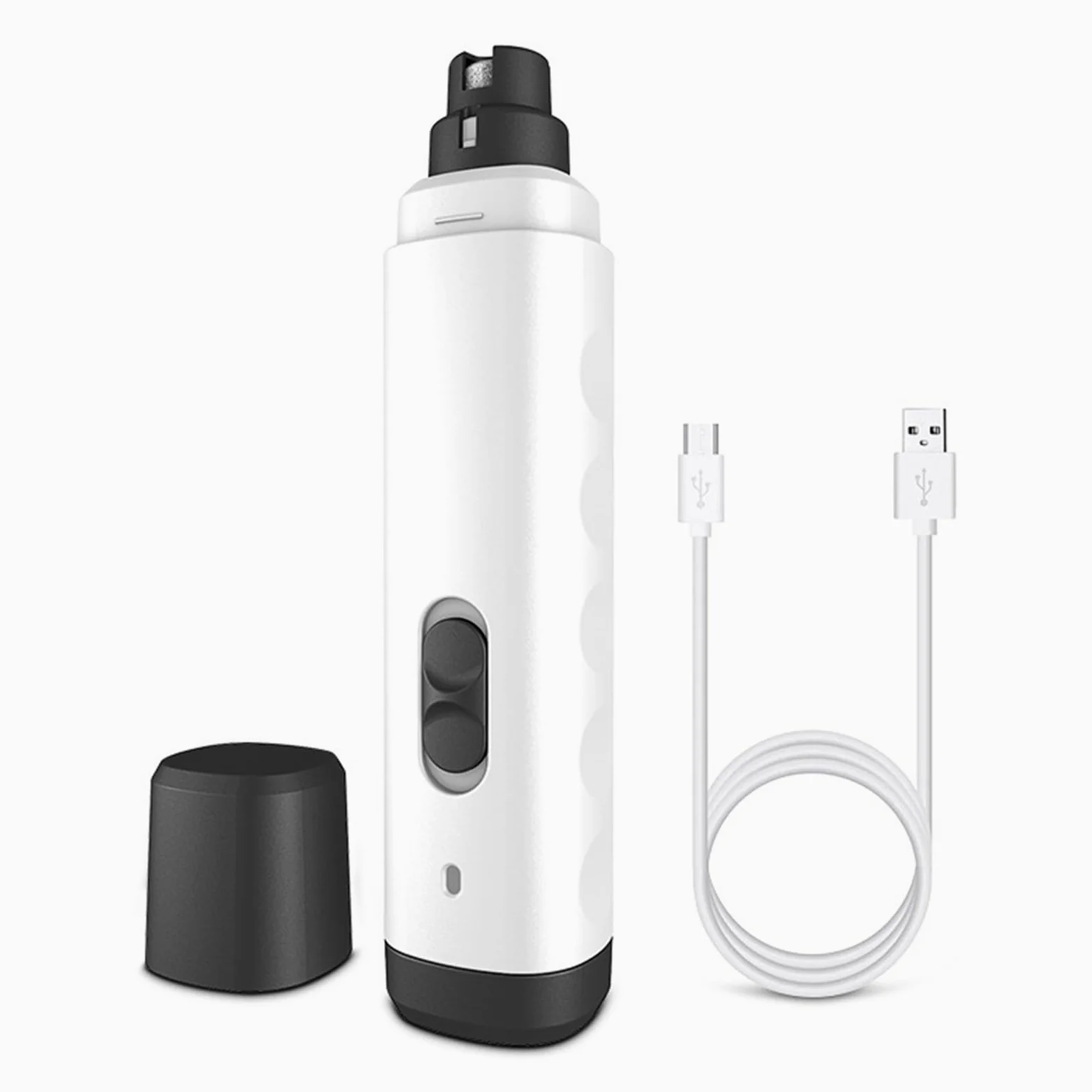 USB Ricaricabile Chiodi Del Cane Trimmer 2 Modalità di Regolazione Silenzioso Unghie Grinder Per Pet Uso quotidiano Gatti Efficiente Grooming Strumento Cane Nail Trimmer