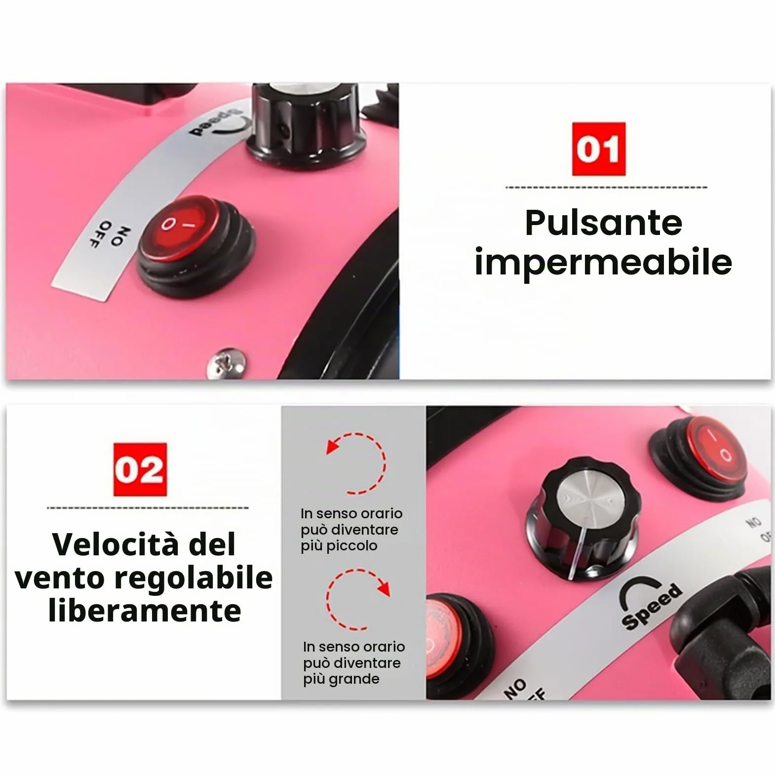 Soffiatore per Cani Asciugacapelli per Cani 2800W Phon per Cani Silenzioso Asciugatore per Cani Asciuga Cane Velocità e Temperatura Regolabili Asciugatrice per Cani Professionale con 4 Ugelli