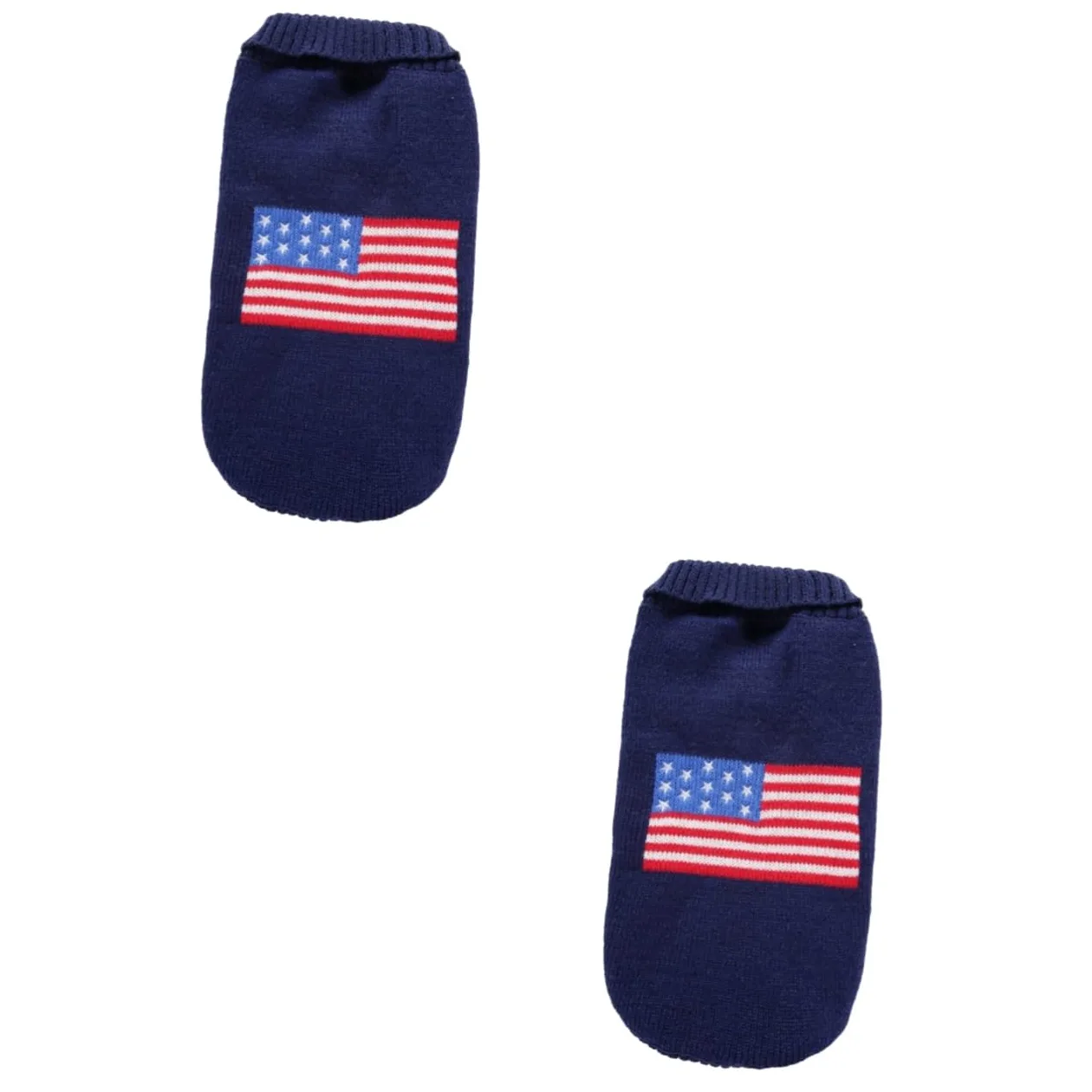 minkissy 2Pcs Cane Maglione A Collo Alto Medio Maglioni del Cane Maglioni del Cane per Cani di Piccola Taglia Maglioni per Cani Maglione di Natale per I Cani Costume di Natale Pet Costume