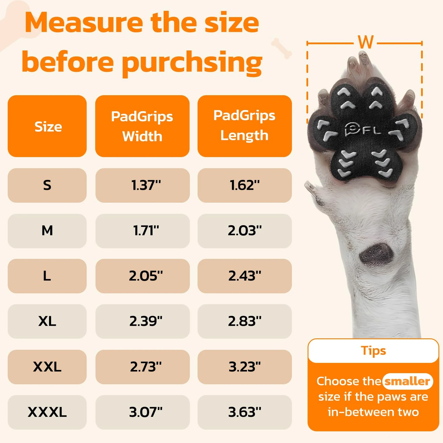 Cuscinetti antiscivolo per zampe di cane anziani, adesivi rosa con forte trazione su pavimenti in legno, Dog Essentials M (5-9 kg)