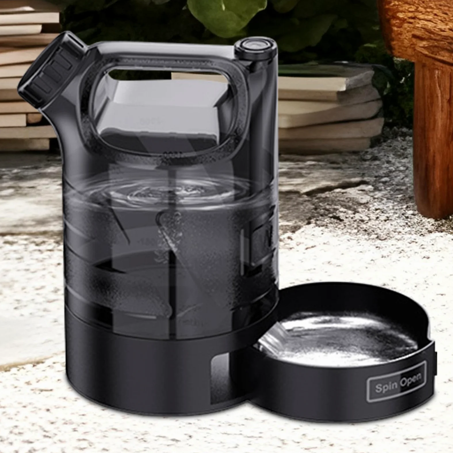 Borraccia Portatile Per Cani Dispenser Acqua Per Cani Da Passeggio | Bottiglia Antigoccia per Vacanze, Escursioni, Campeggio e Spiaggia