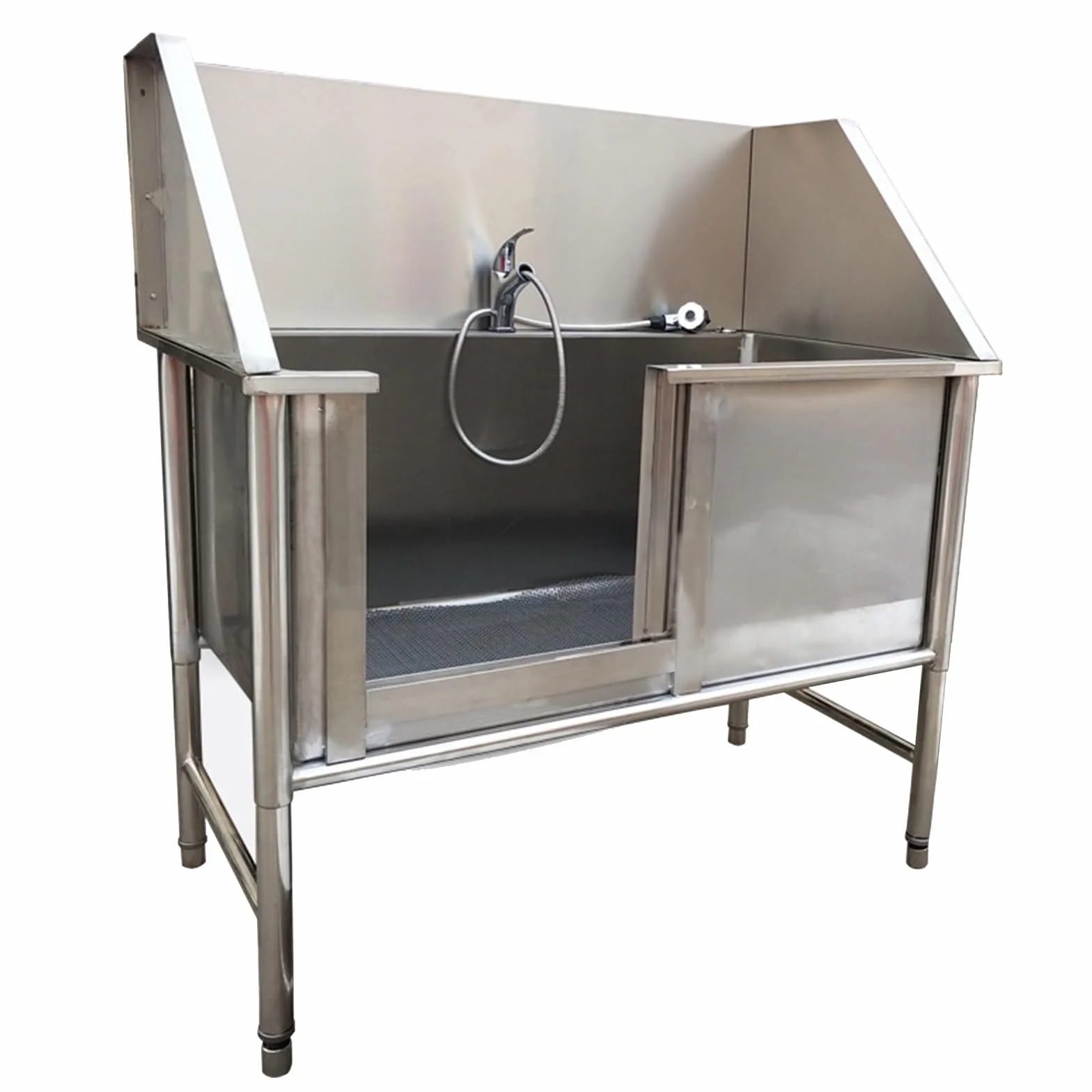 Vasca Da Bagno Professionale Per Toelettatura Di Cani Da Compagnia In Acciaio Inossidabile,Vasca Da Bagno Per Cani Di Grandi Dimensioni,Stazione Di Bagno Per Cani Per La Casa,Stazione Di Lavaggio(120c