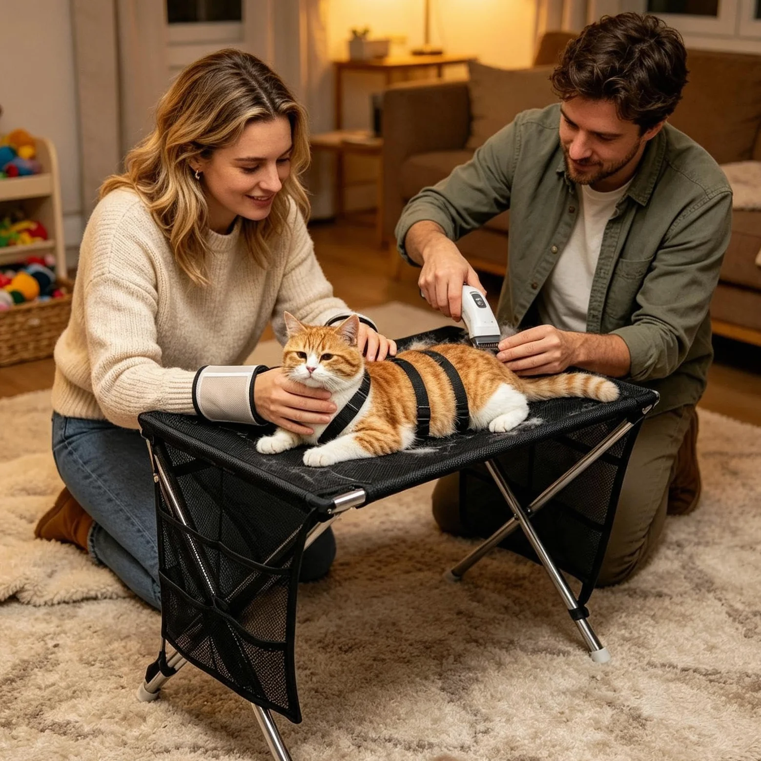 Tavolo Toelettatura Cani Di Supporto Traspirante Rimovibile | Amaca Per Toelettatura Animali Per Cuccioli Gatti Bagno Doccia Lavaggio Rifinitura Taglio Tosatura Spazzolatura Salone