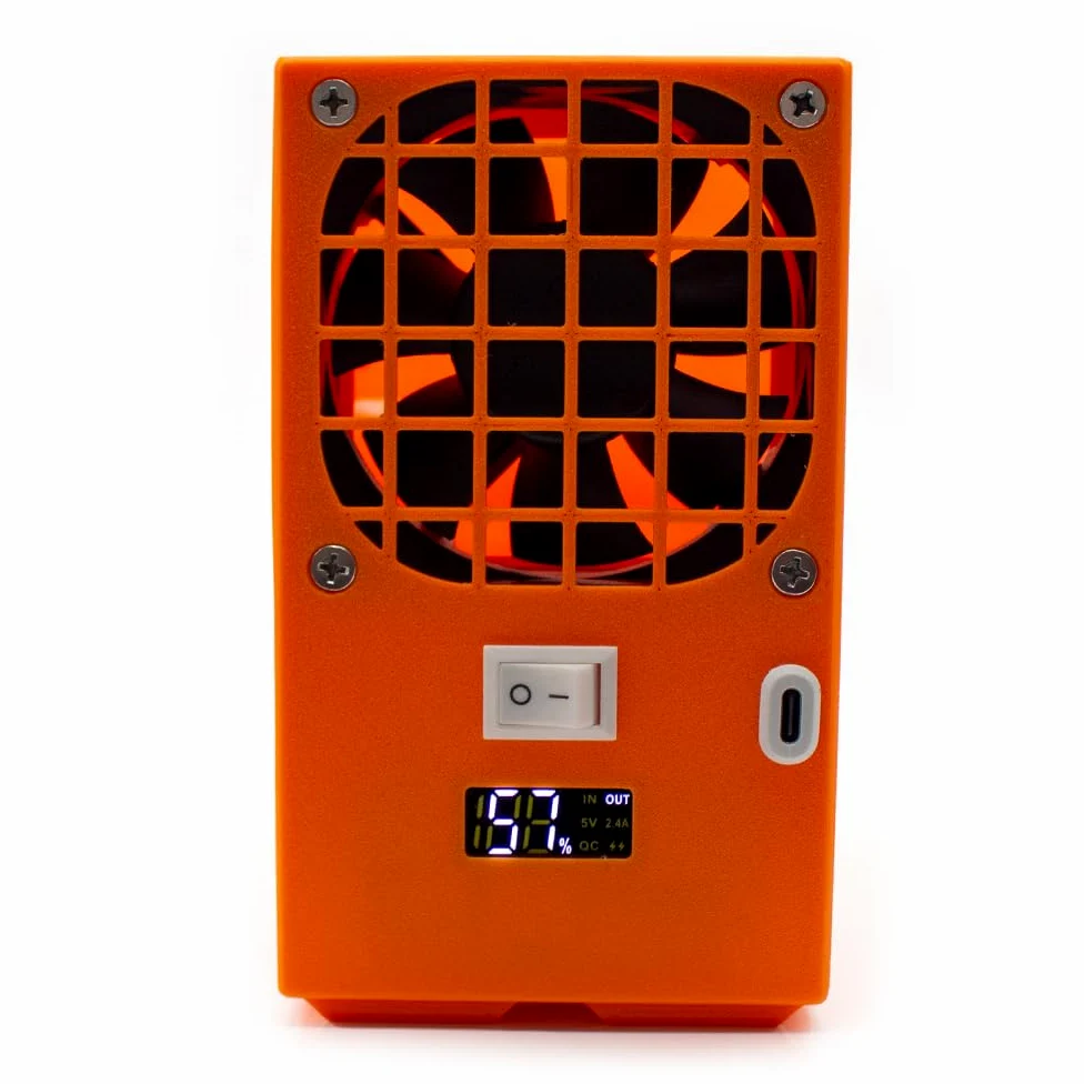 Mini Soffiatore Elettrico per Cereali, Soffiatore per Mangime per Uccelli Domestici, Per Alimenti Type-C 5V