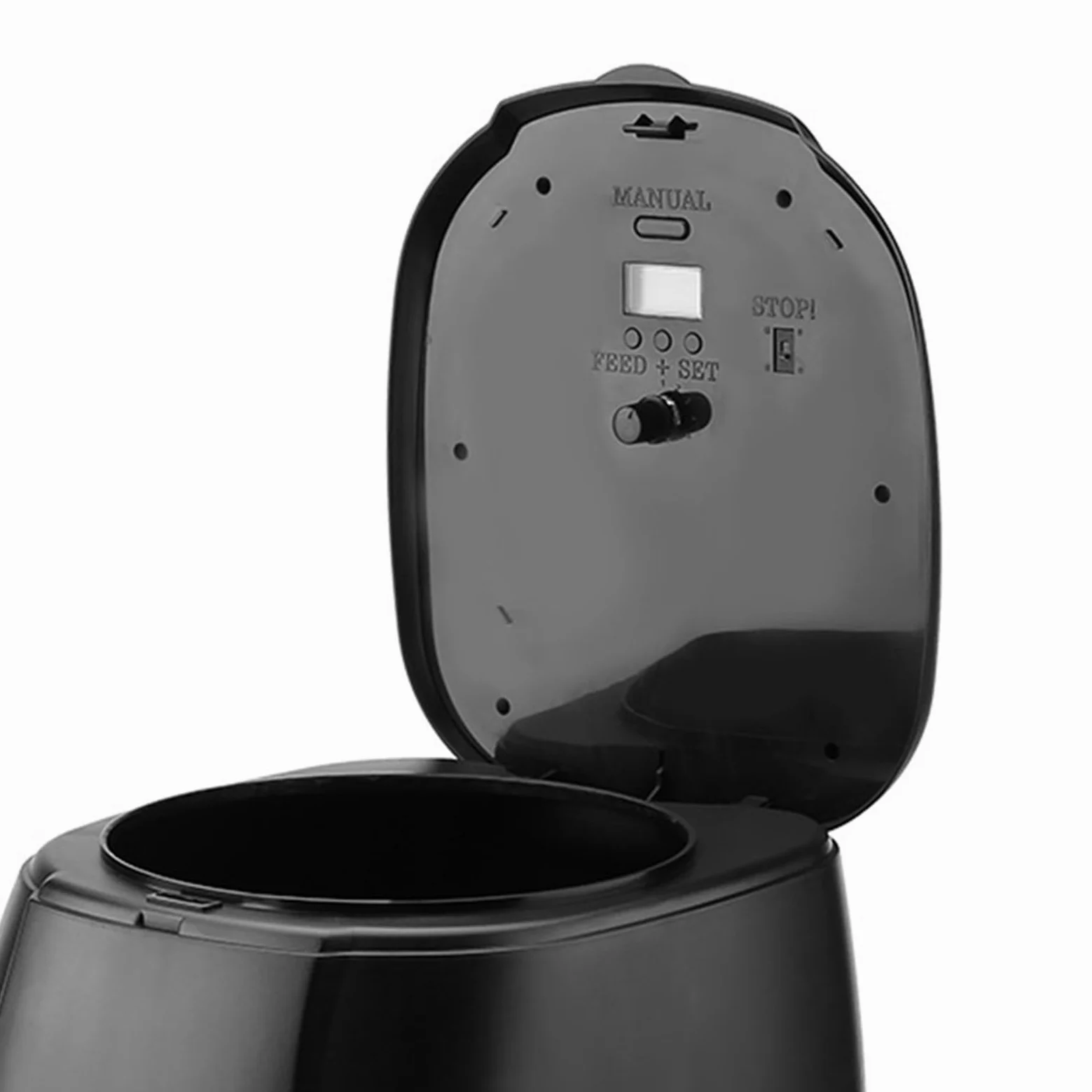 Haofy Distributore Automatico di Mangime per Pesci, Timer, Ampia Gamma di Alimentazione per Acquari da Laghetto, Automatico Intelligente con Timer per Qualsiasi Ora