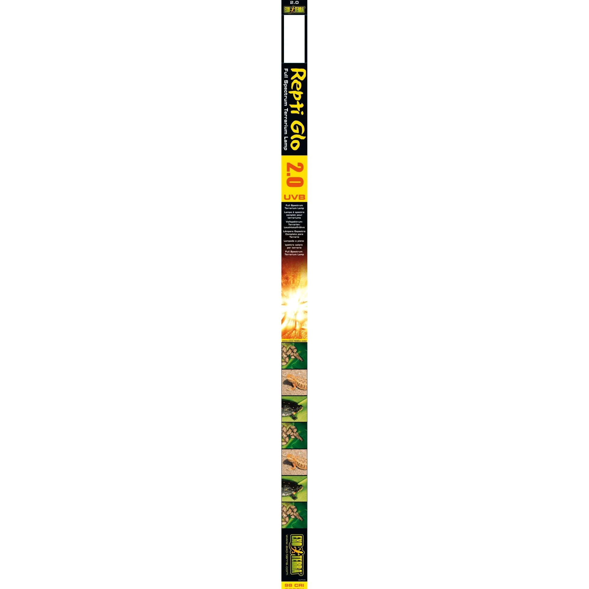 Exo Terra Repti Glo 2.0 Tubo, 30 Watt, 36"