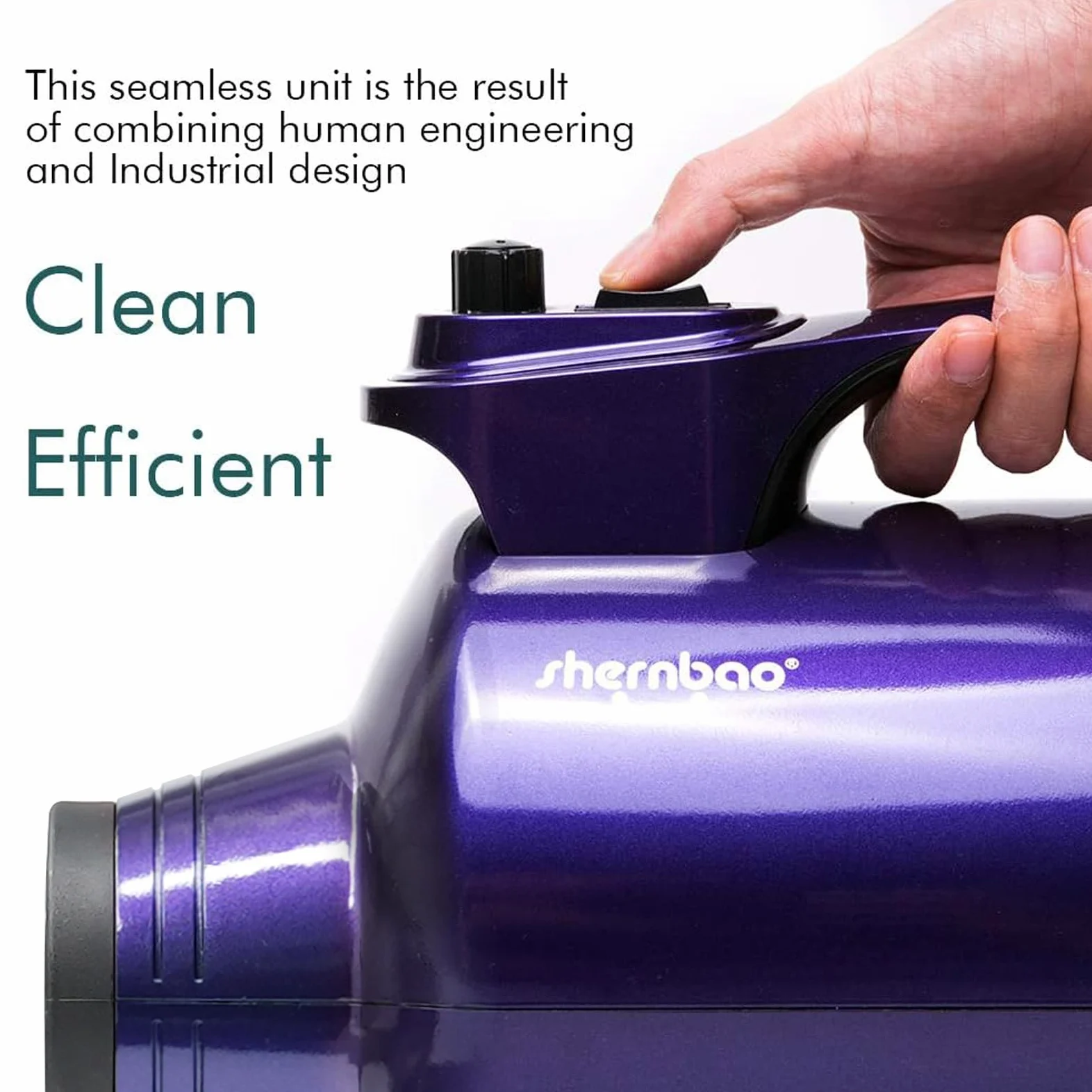 shernbao Soffiatore per Cani 5.0HP Asciugacapelli per Uso Privato e Professionale (Viola)