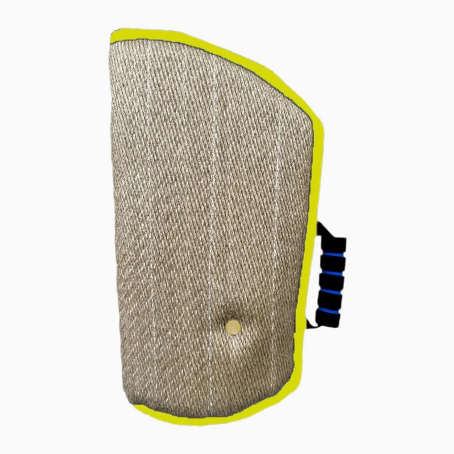 Manica per morso per Cani, Protezione del morso, Manica del Braccio di addestramento per Cani interattivo, Attrezzatura per l'addestramento per Cani, Bordo Giallo