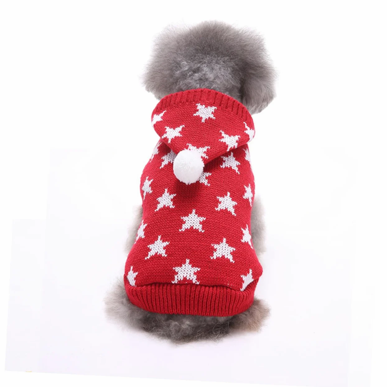 BESPORTBLE 3 Pz Vestiti per Animali Domestici di Natale Canna Maglione per Cuccioli Cappotto Invernale per Cani Maglioni Natalizi Maglione per Cani da Compagnia per Animali