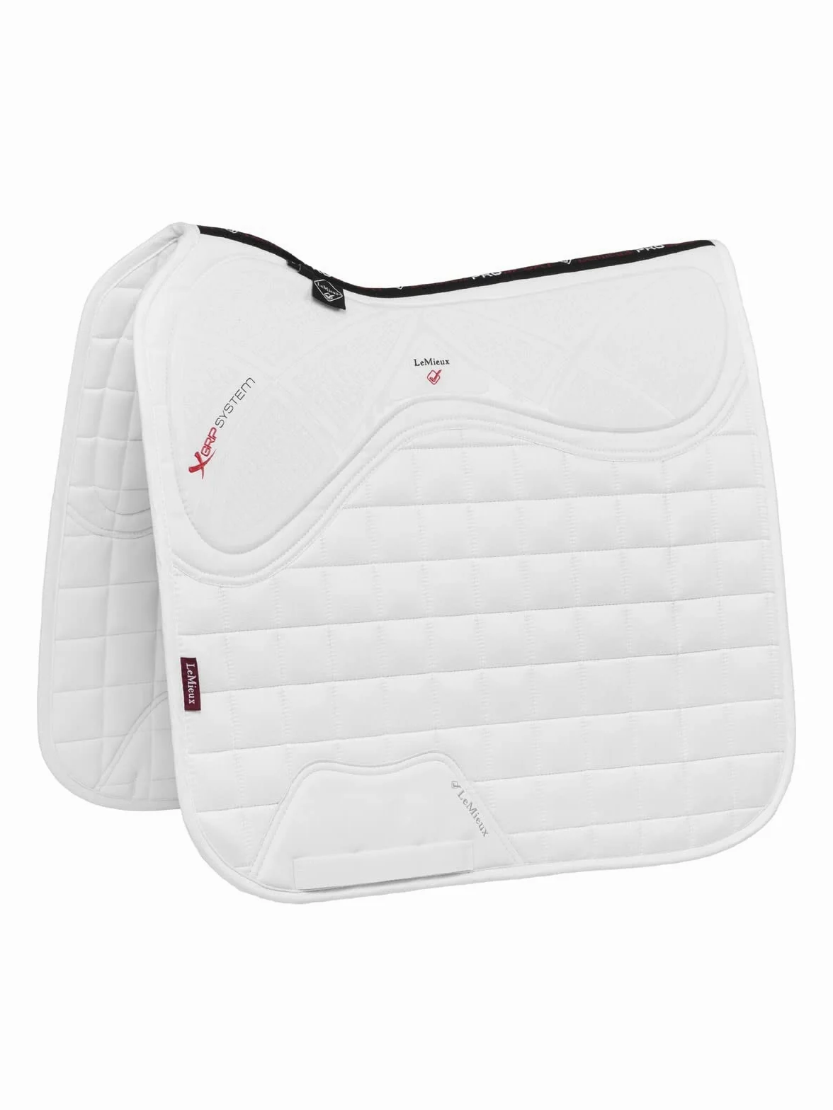 LeMieux X-Grip Silicone Dressage Square, Sottosella Unisex Adulto